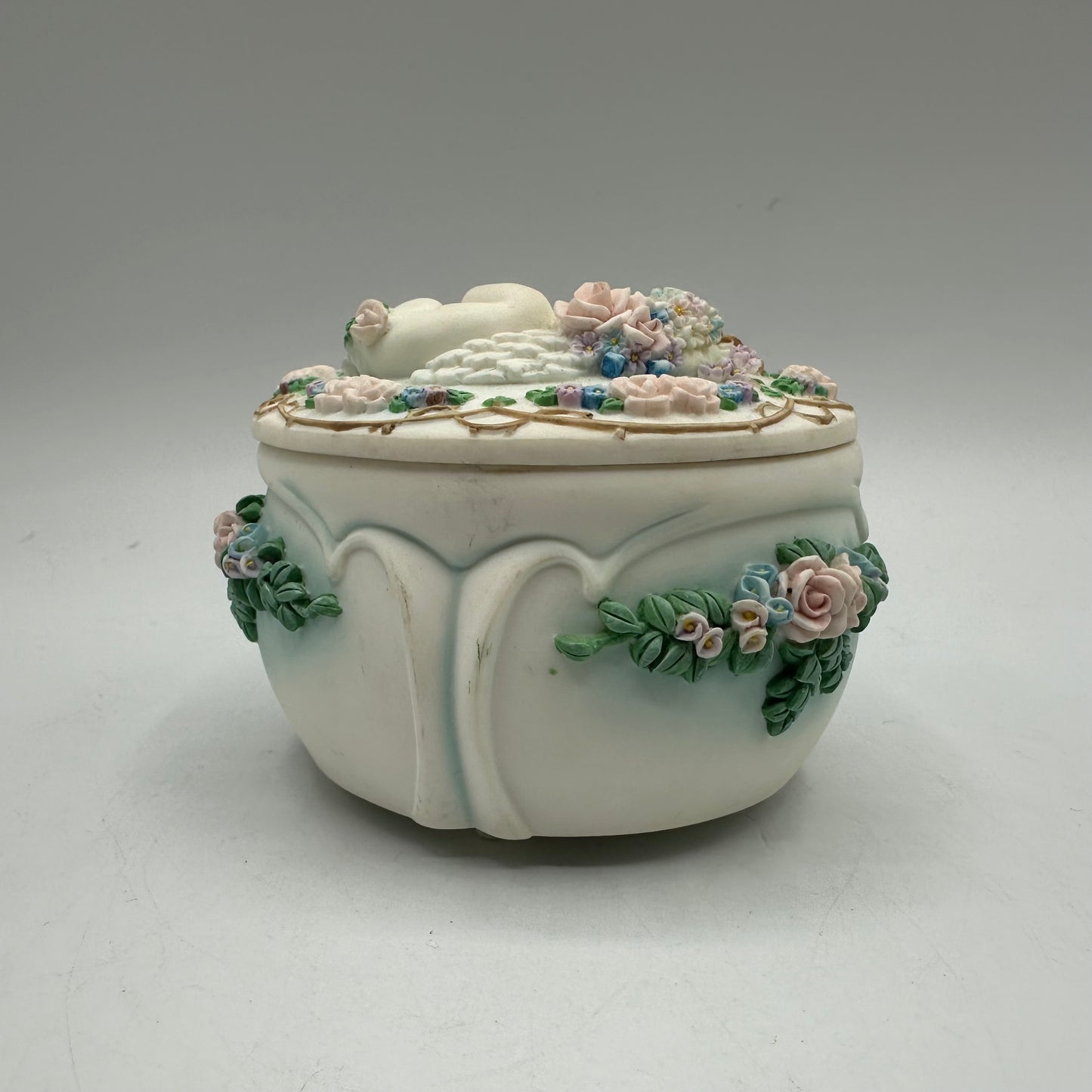 Hamilton Collection Dreamsicles Heaven's Little Helper Trinket Music Box