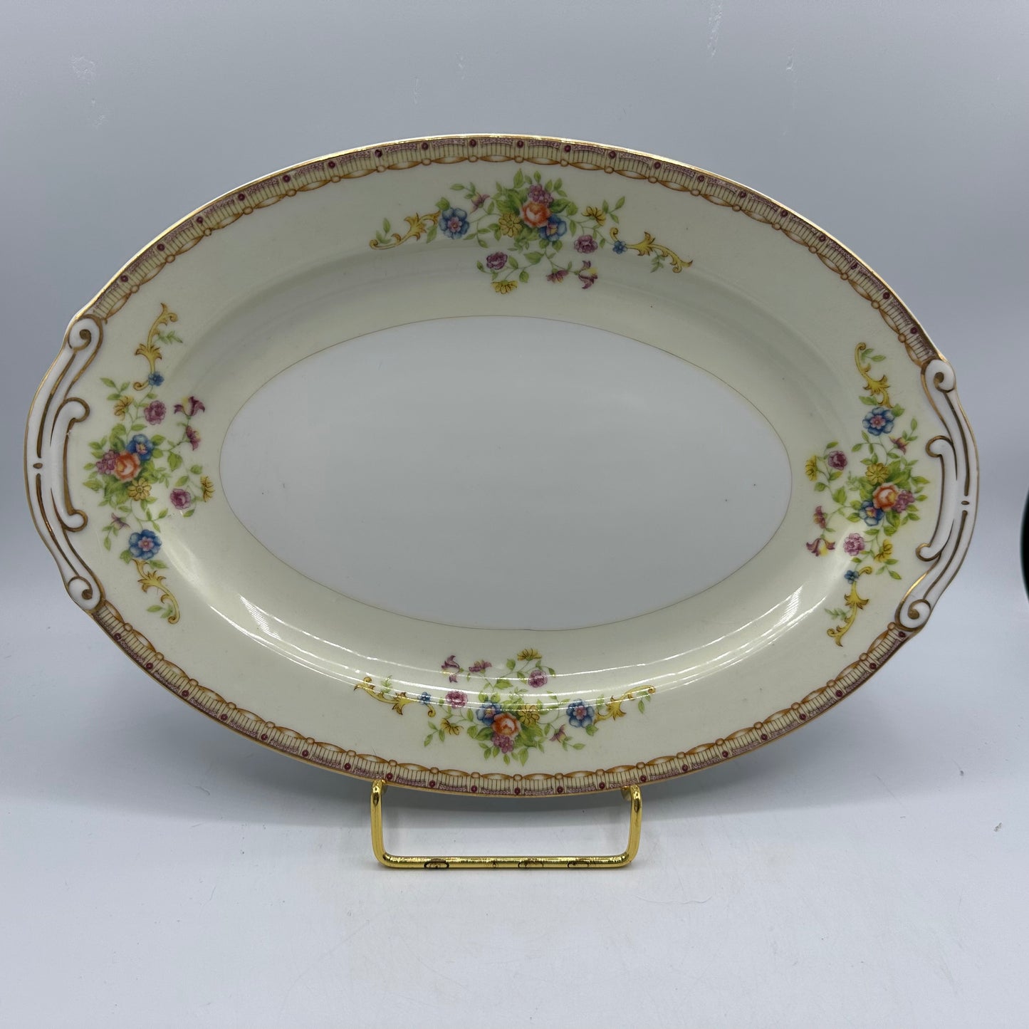 Yamaka China Vegetable Bowl and Serving Plate, YAM6 Pattern