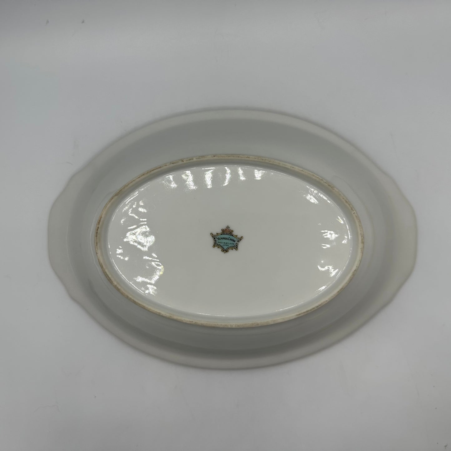 Yamaka China Vegetable Bowl and Serving Plate, YAM6 Pattern