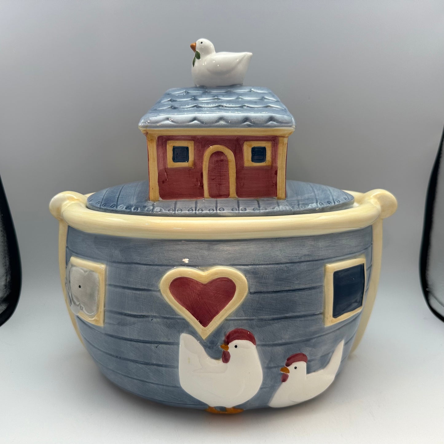Noah's Ark Cookie Jar, Large, Certified Int'l Corp