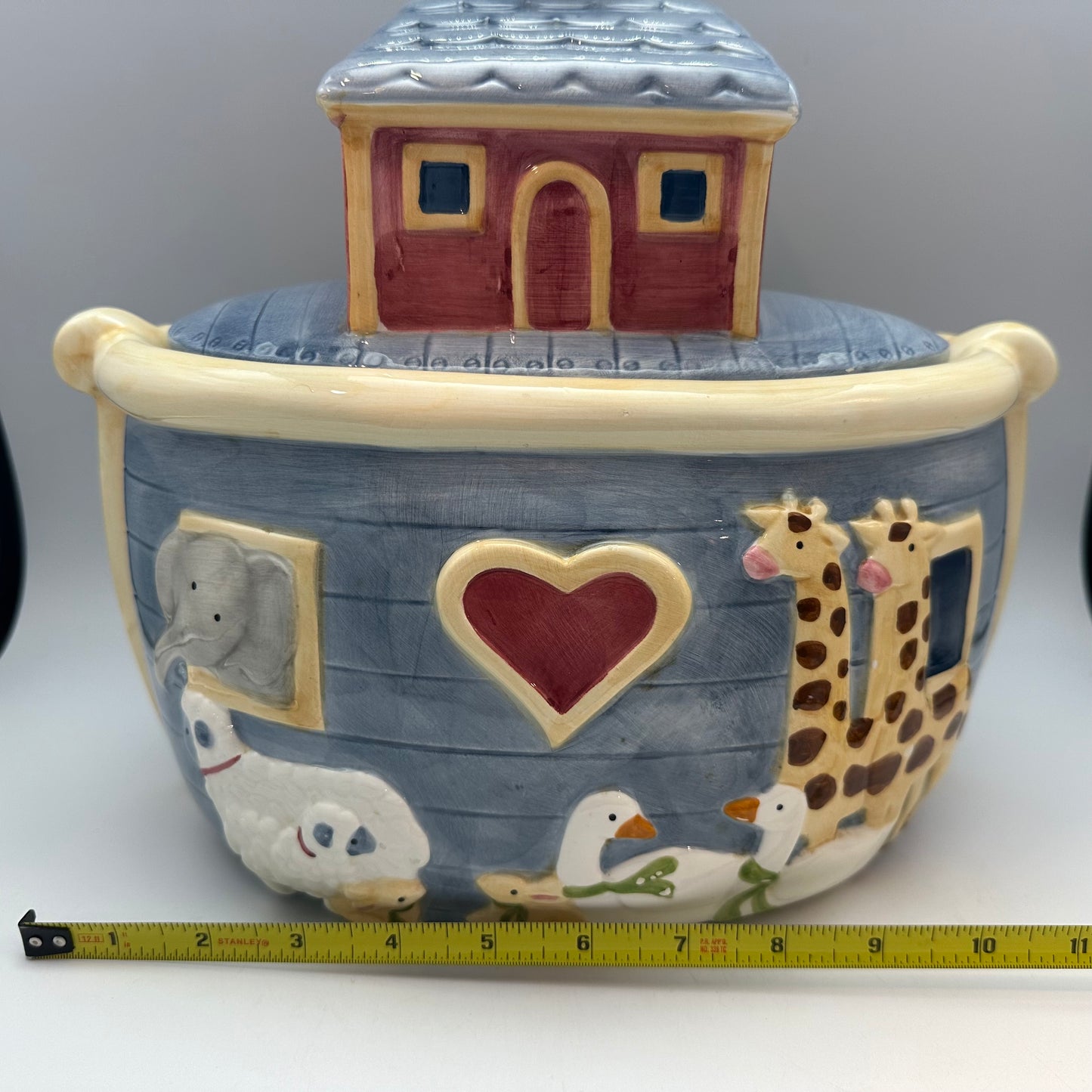 Noah's Ark Cookie Jar, Large, Certified Int'l Corp