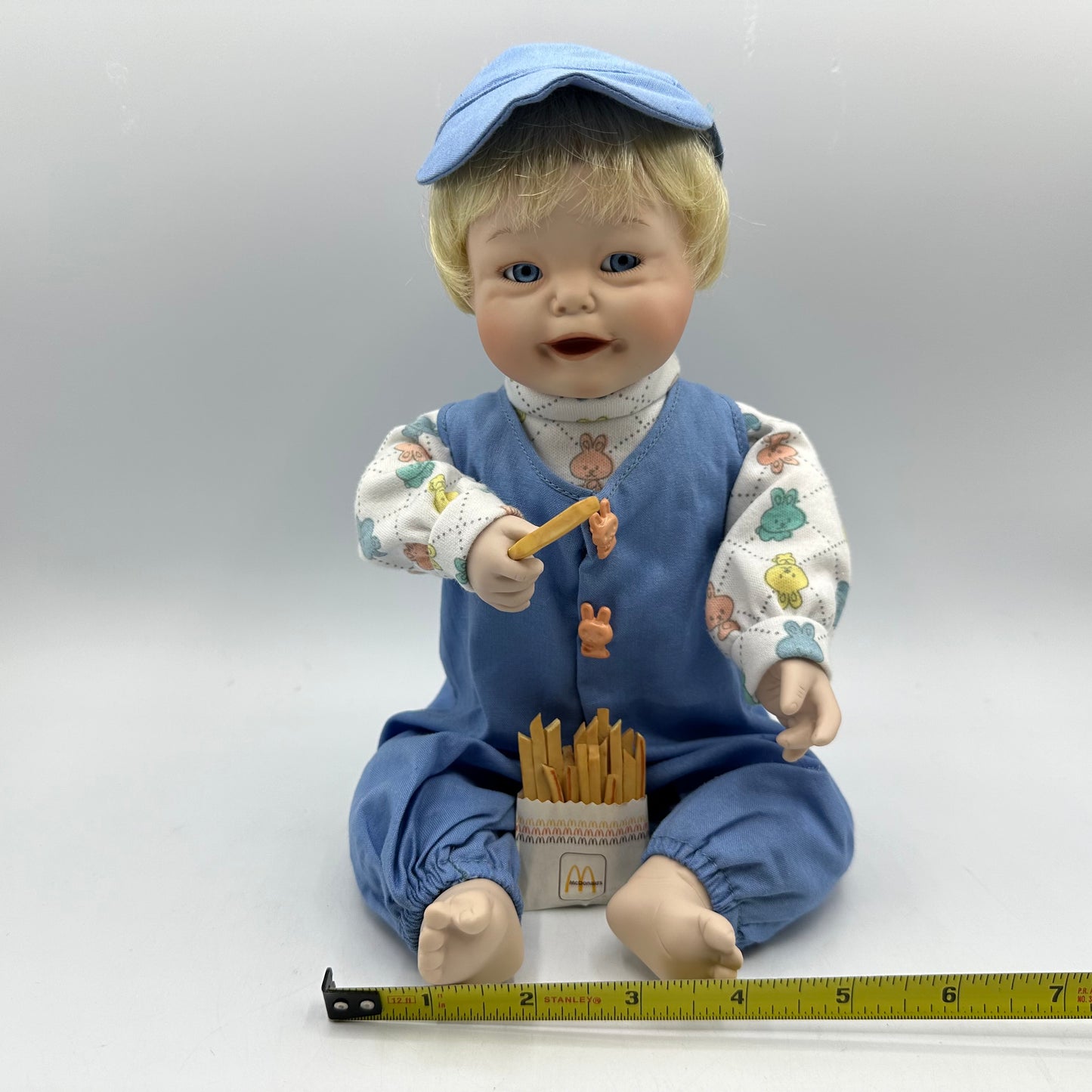 Ashton Drake Porcelain Doll McDonald's "Eric's First French Fries" 1996