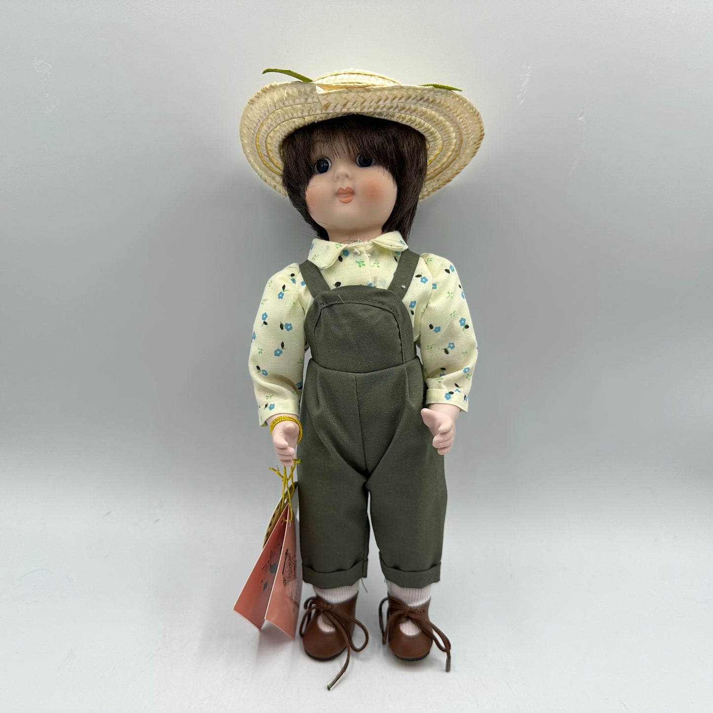 Kingstate 10" Porcelain Dolls Robert and Rosa