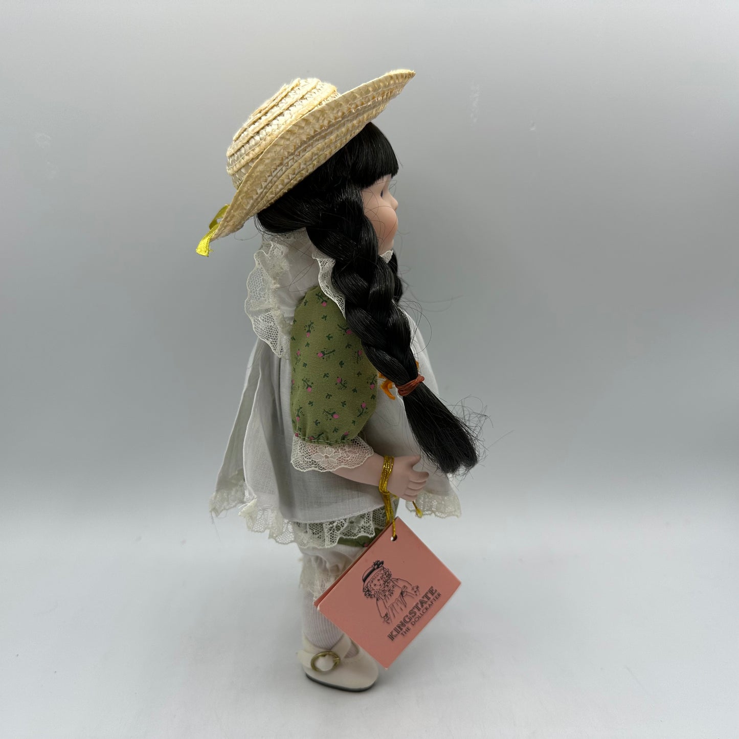Kingstate 10" Porcelain Dolls Robert and Rosa