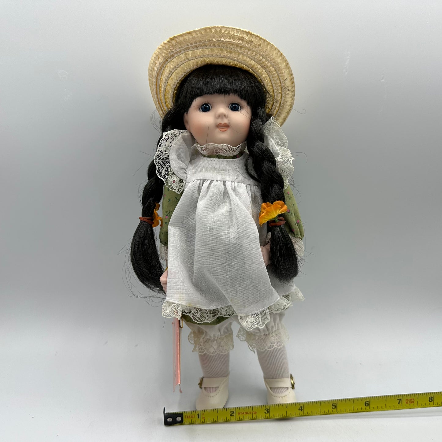 Kingstate 10" Porcelain Dolls Robert and Rosa