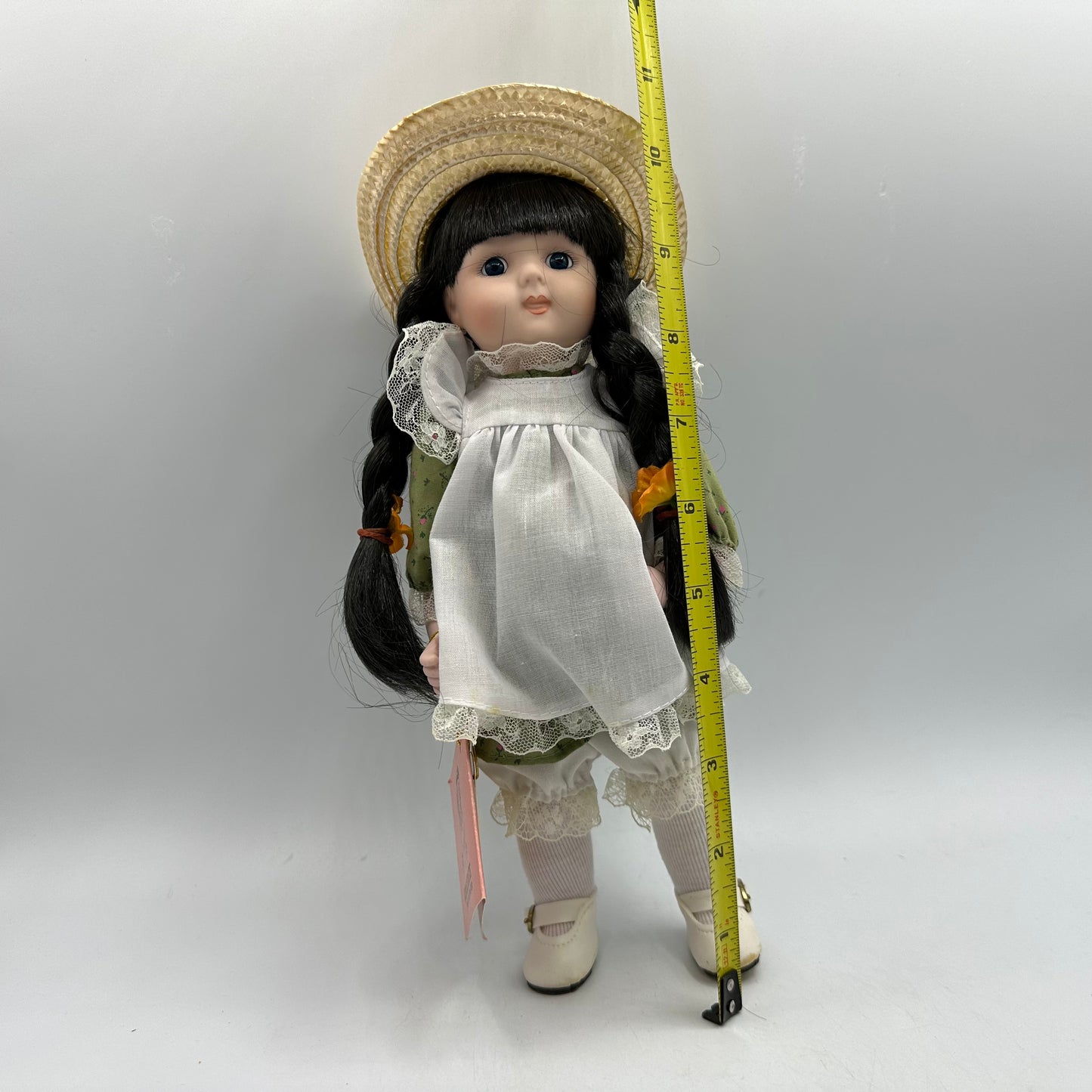 Kingstate 10" Porcelain Dolls Robert and Rosa