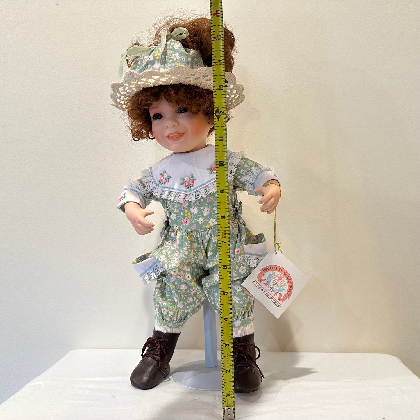 World Gallery Porcelain Doll Patty by Linda Steele