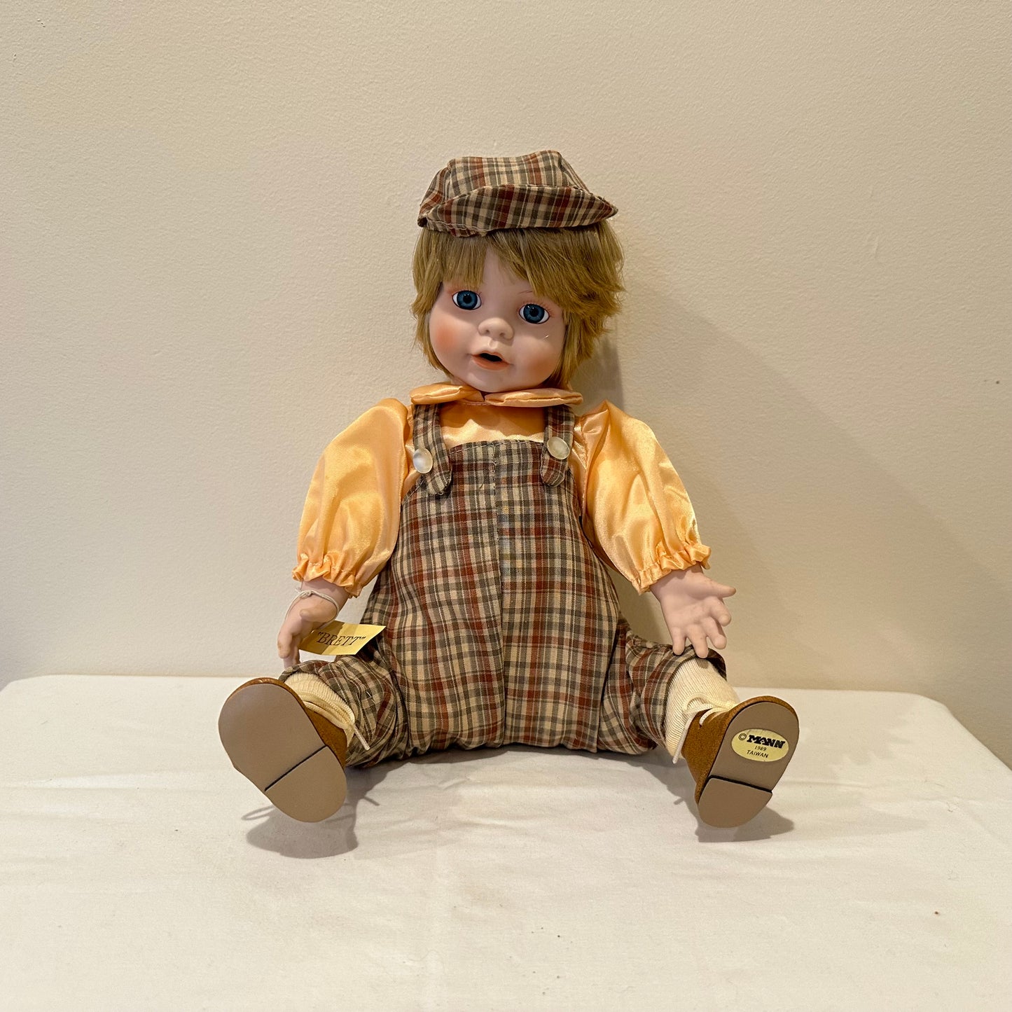 Seymour Mann's Porcelain Bisque Doll Twin Set "Brett and Betty"