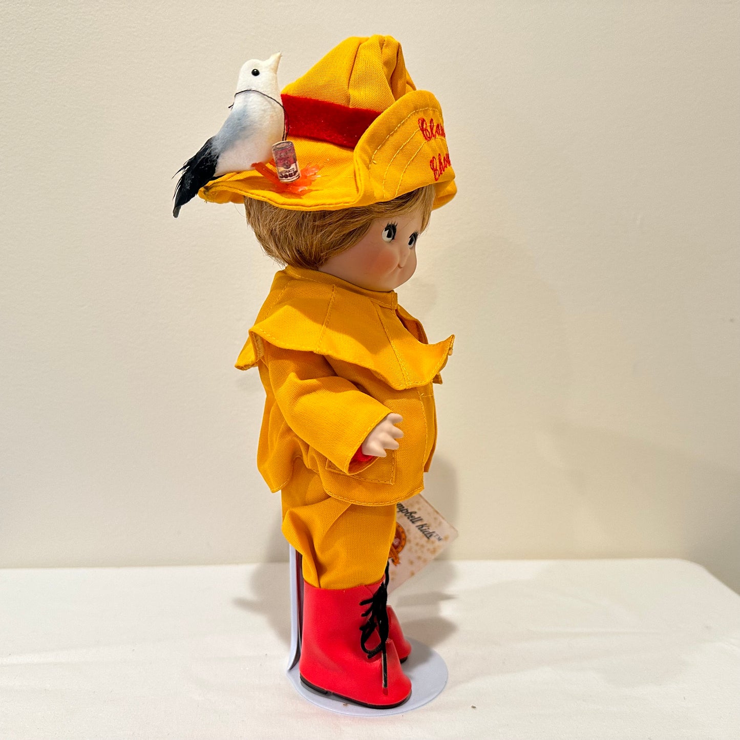Campbell Kids at Work Series Collectible Porcelain Doll "Clam Digger"