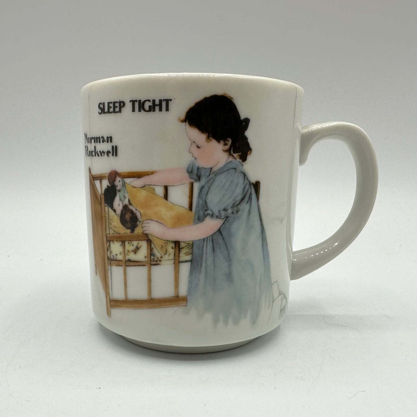 Norman Rockwell Mugs - Sleep Tight, The Student, Big Brother