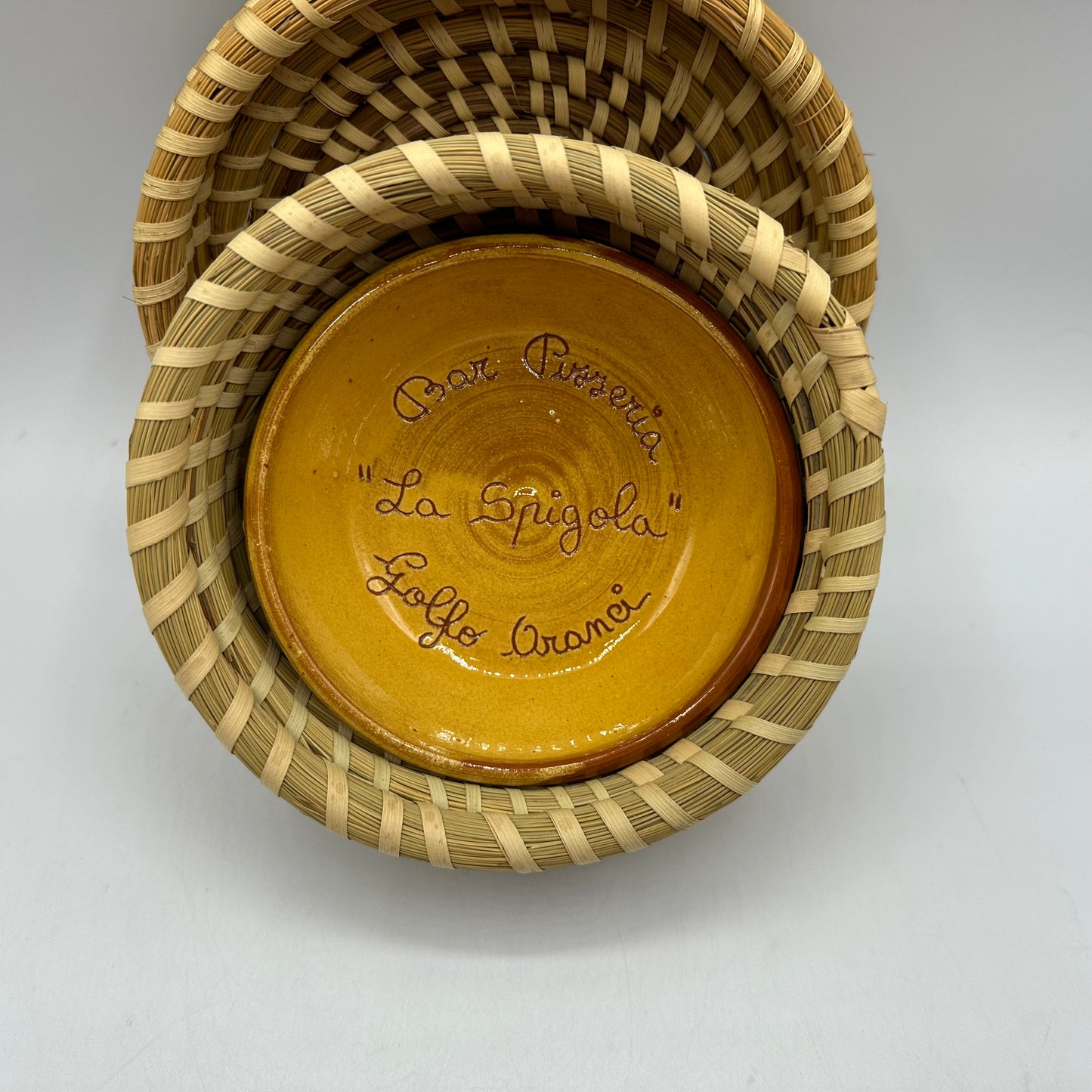 Bowl With Covered Basket