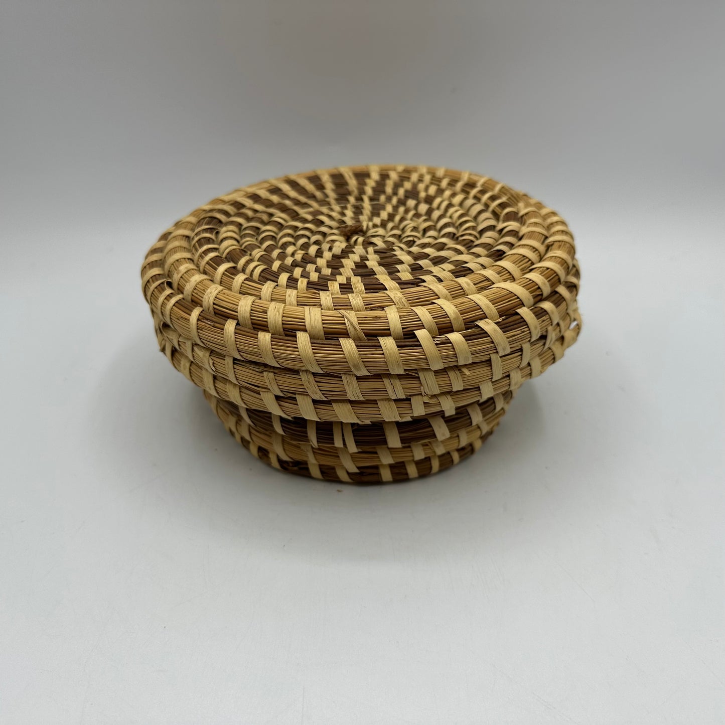 Bowl With Covered Basket
