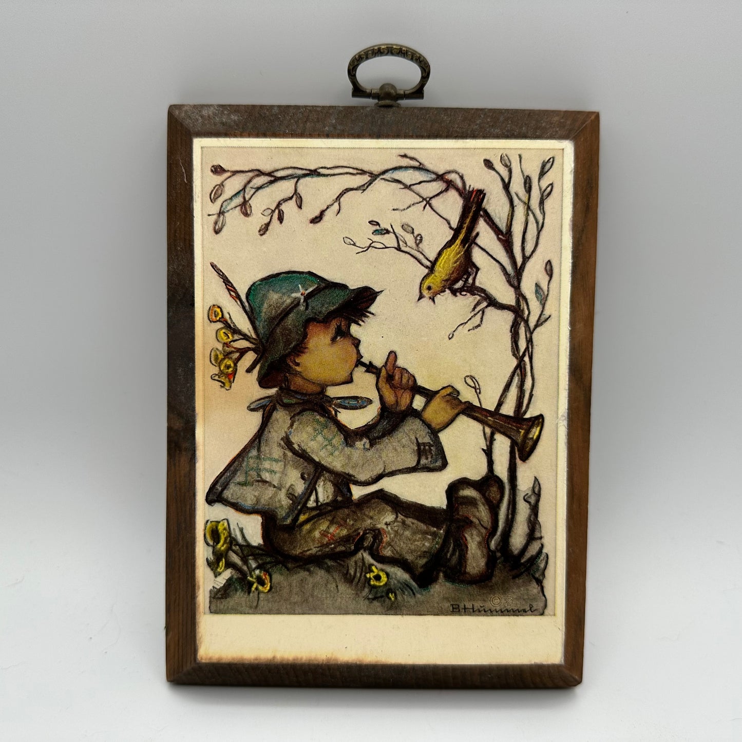 Hummel & B. Hummel Wooden Prints, Stormy Weather and Singing Birds