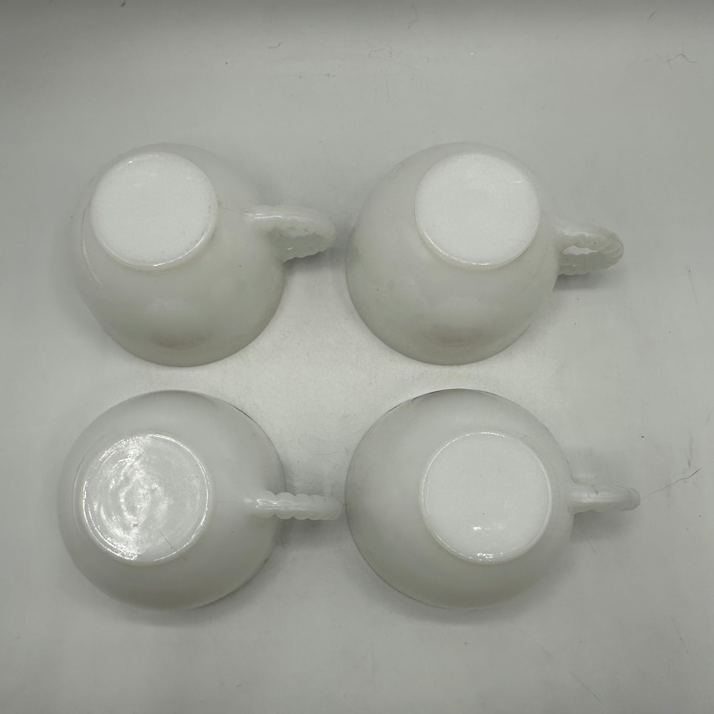 Federal Glass Rosecrest Snack Set, 8 Piece Set