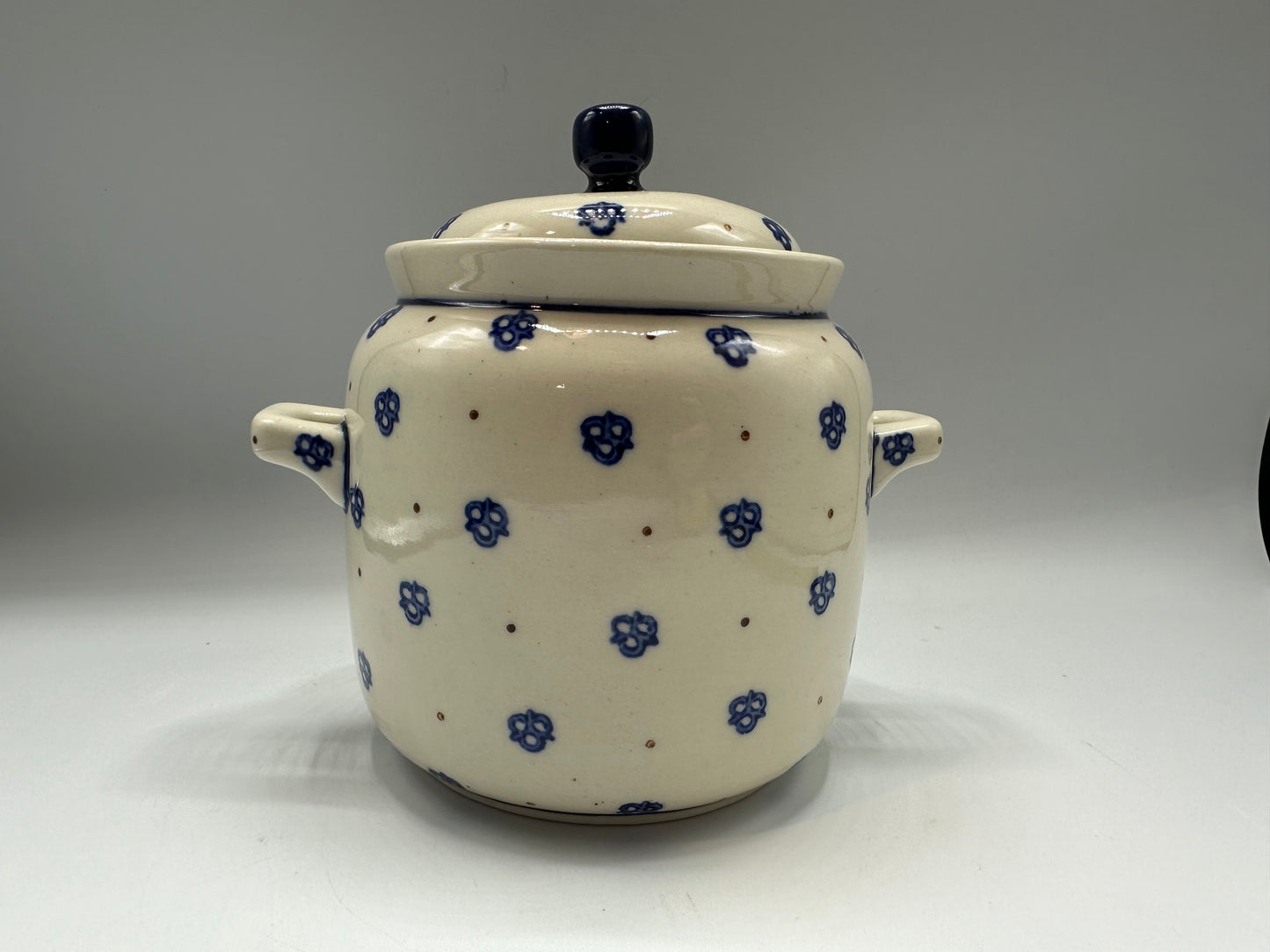 Boleslawiec Polish Pottery Cookie Jar