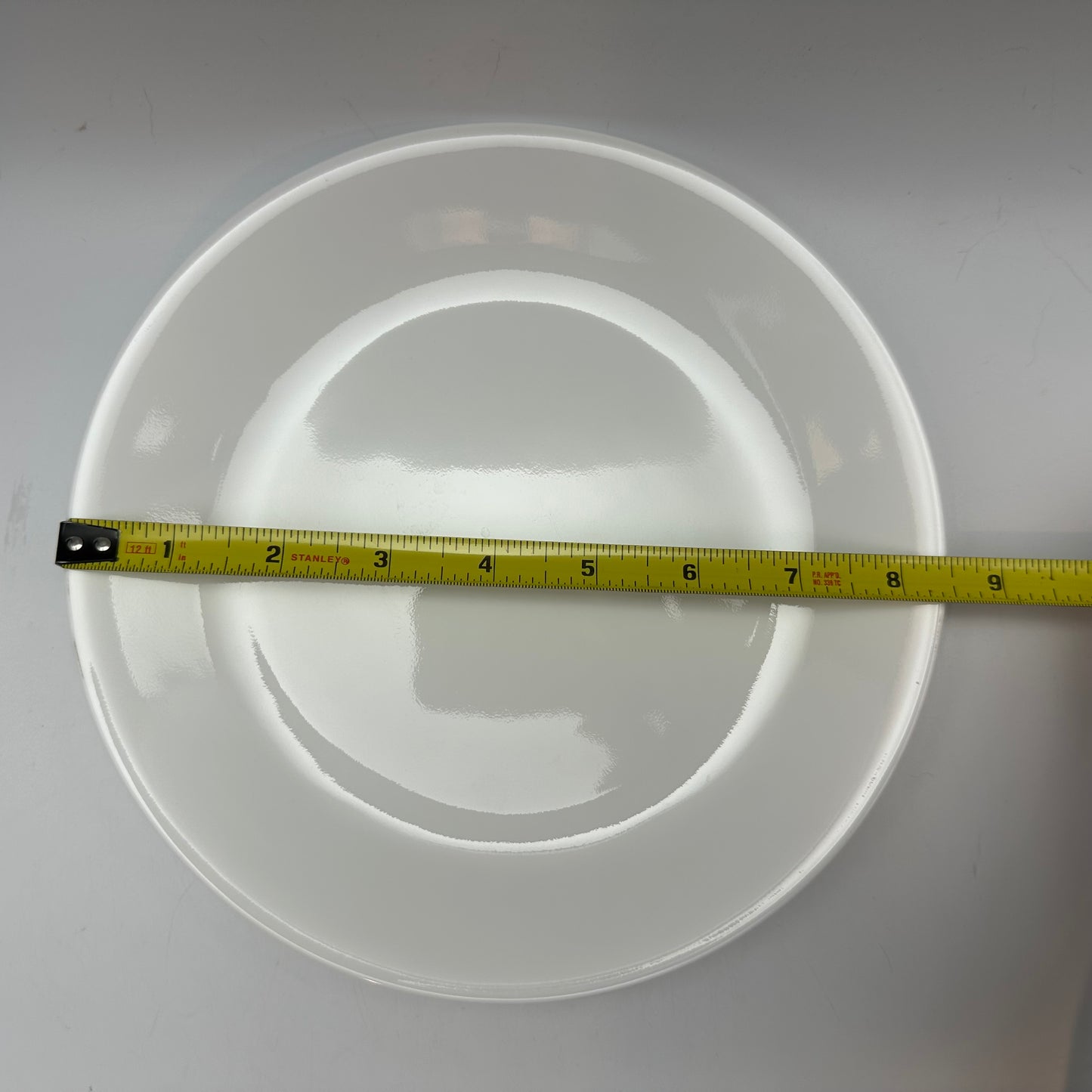 Corelle Vitrelle 8.5" Plate, White, Set of 2