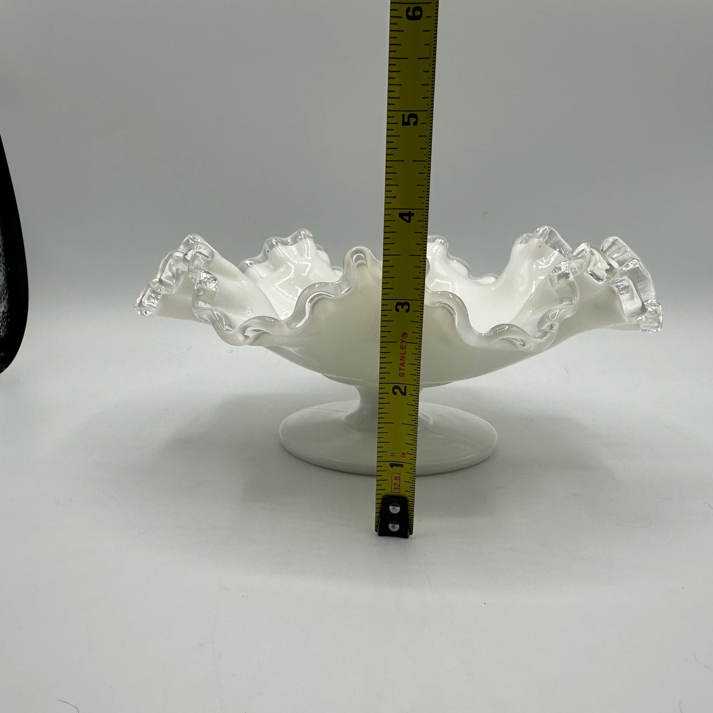 Fenton Silvercrest Pedestal Candy Dish