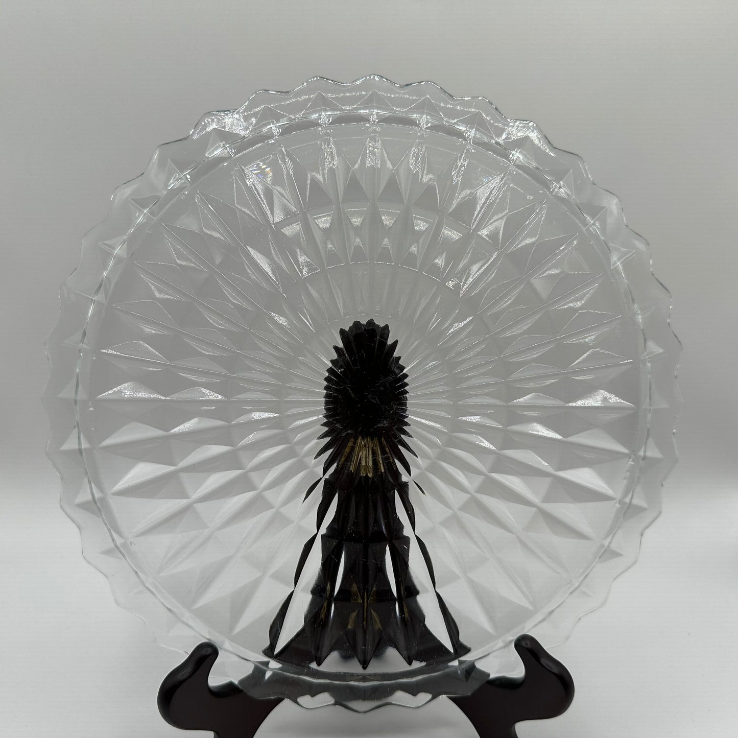 Jeannette Glass Windsor Dinner Serving Plate