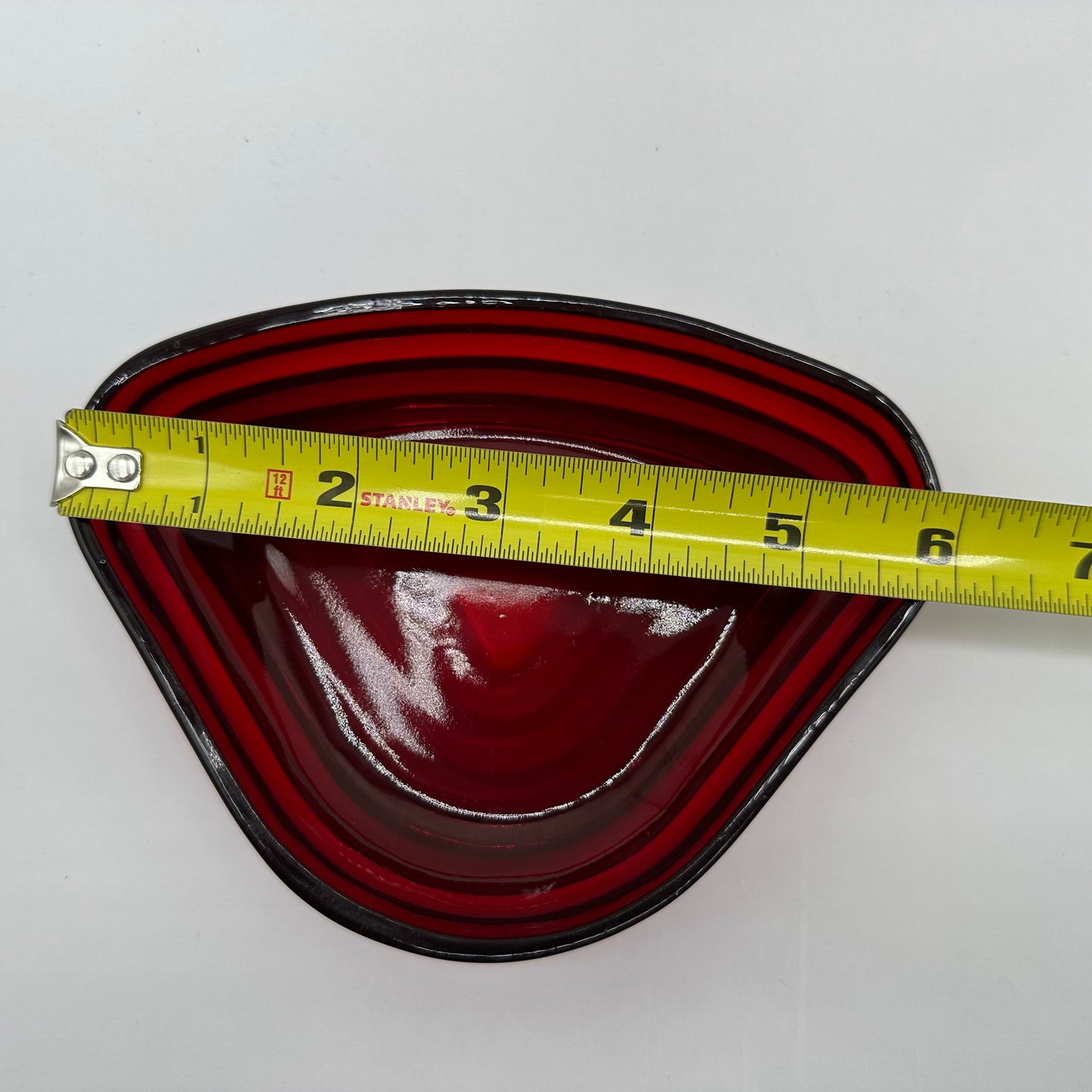 Anchor Hocking Manhattan Royal Ruby Relish Inserts, Set of 2