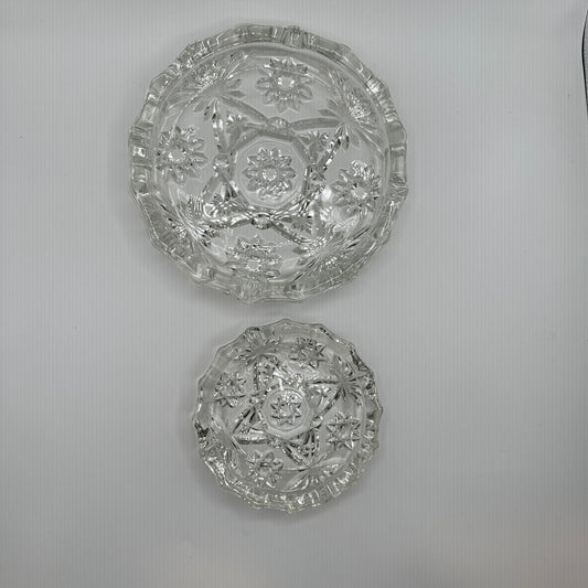 Anchor Hocking Ashtray, Set of 2