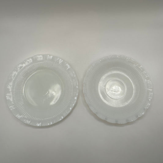 MacBeth Evans Oxford Saucer and Bread Plate