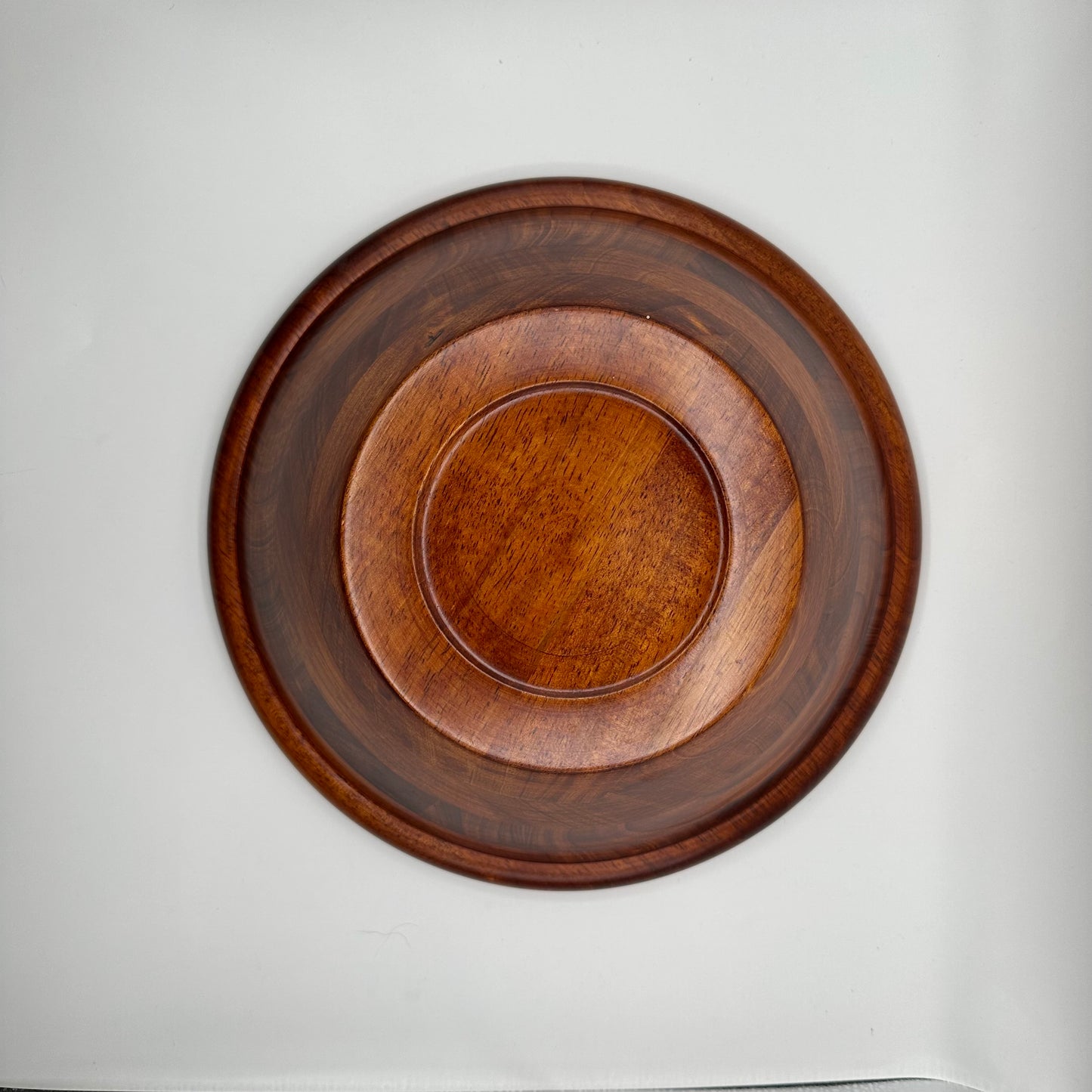 7 Piece Wooden Salad Bowl Set- 1 Serving Bowl, 4 Salad Bowl & 2 Serving Utensils