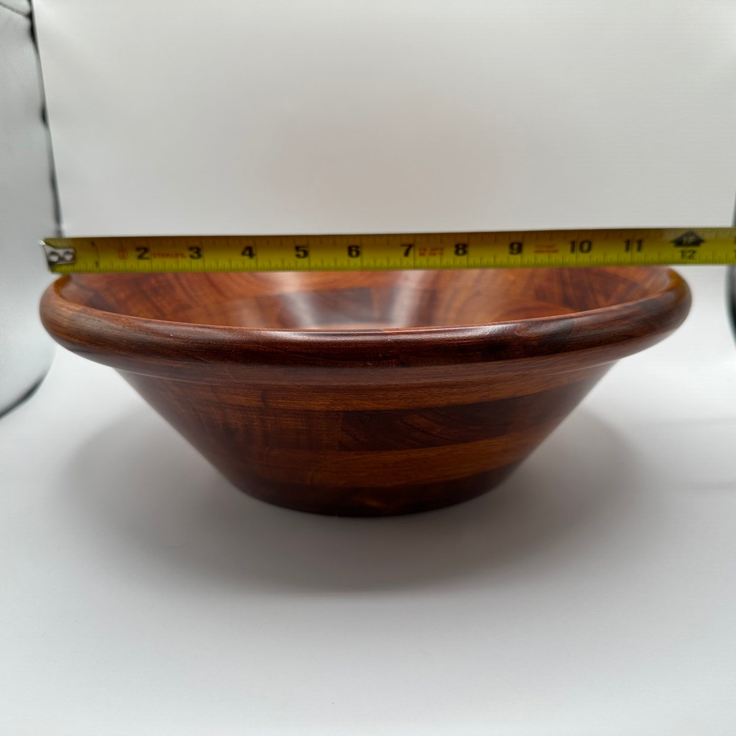 7 Piece Wooden Salad Bowl Set- 1 Serving Bowl, 4 Salad Bowl & 2 Serving Utensils