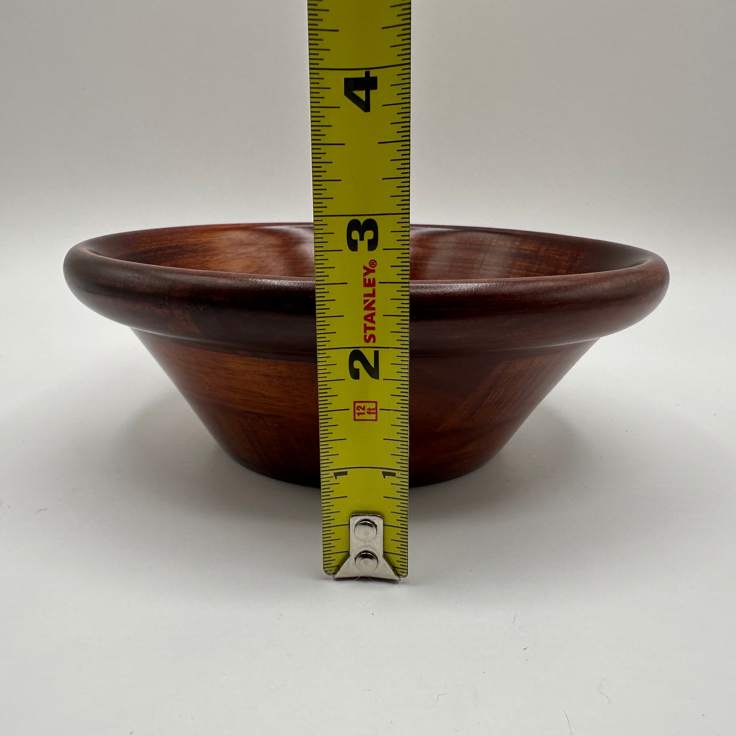 7 Piece Wooden Salad Bowl Set- 1 Serving Bowl, 4 Salad Bowl & 2 Serving Utensils