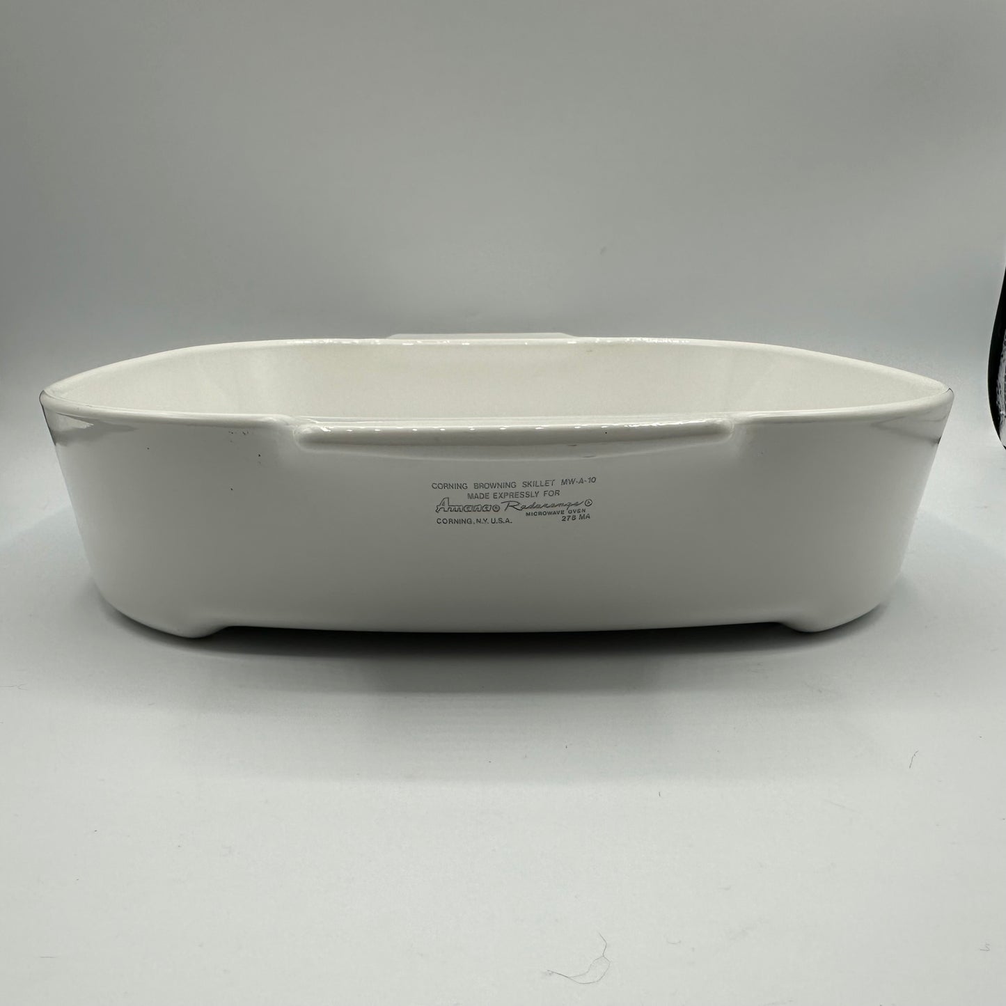 Amana Radarange Browning Skillet By Corning, No Lid