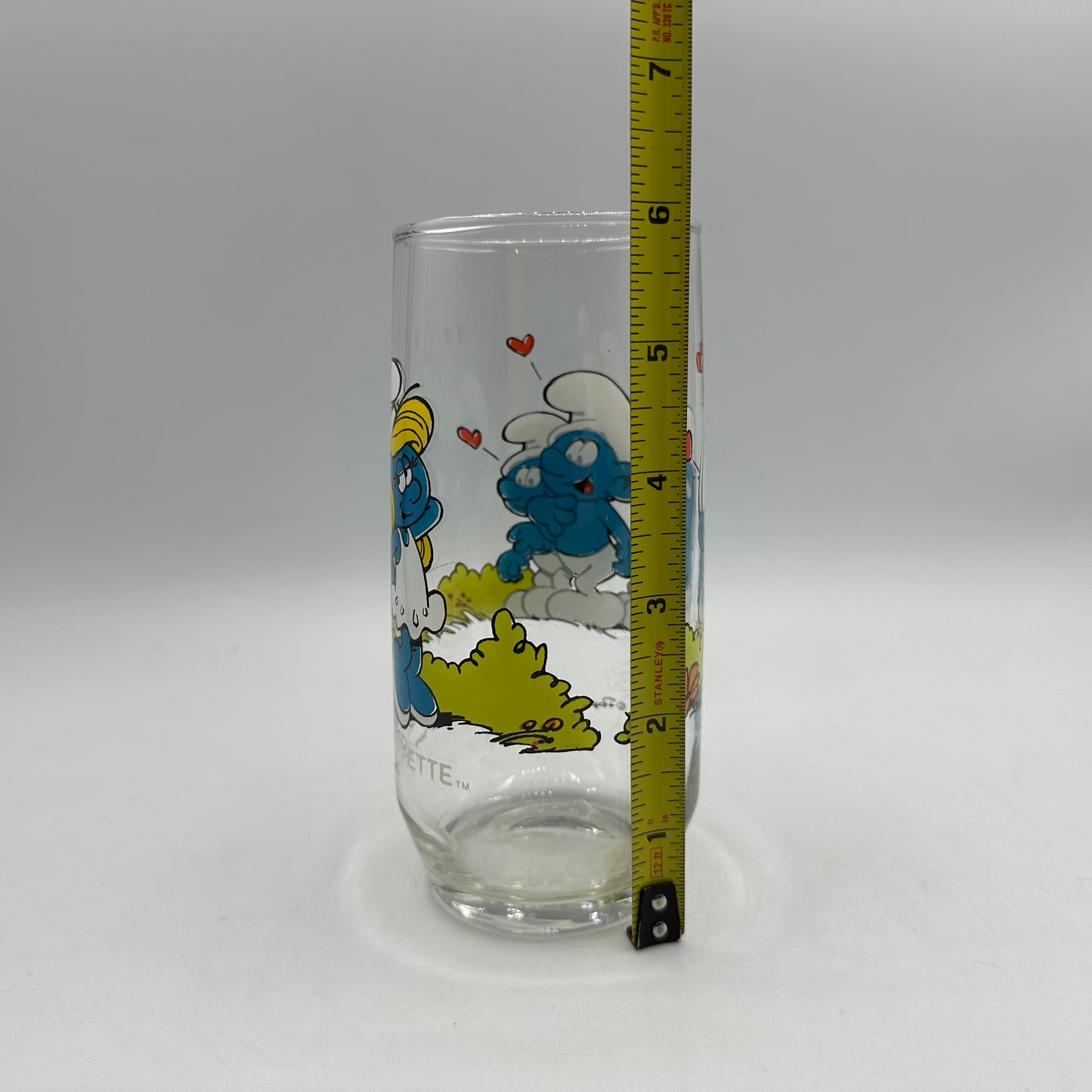 1982 Smurf Tumbler, Peyo Wallace Berrie & Co.