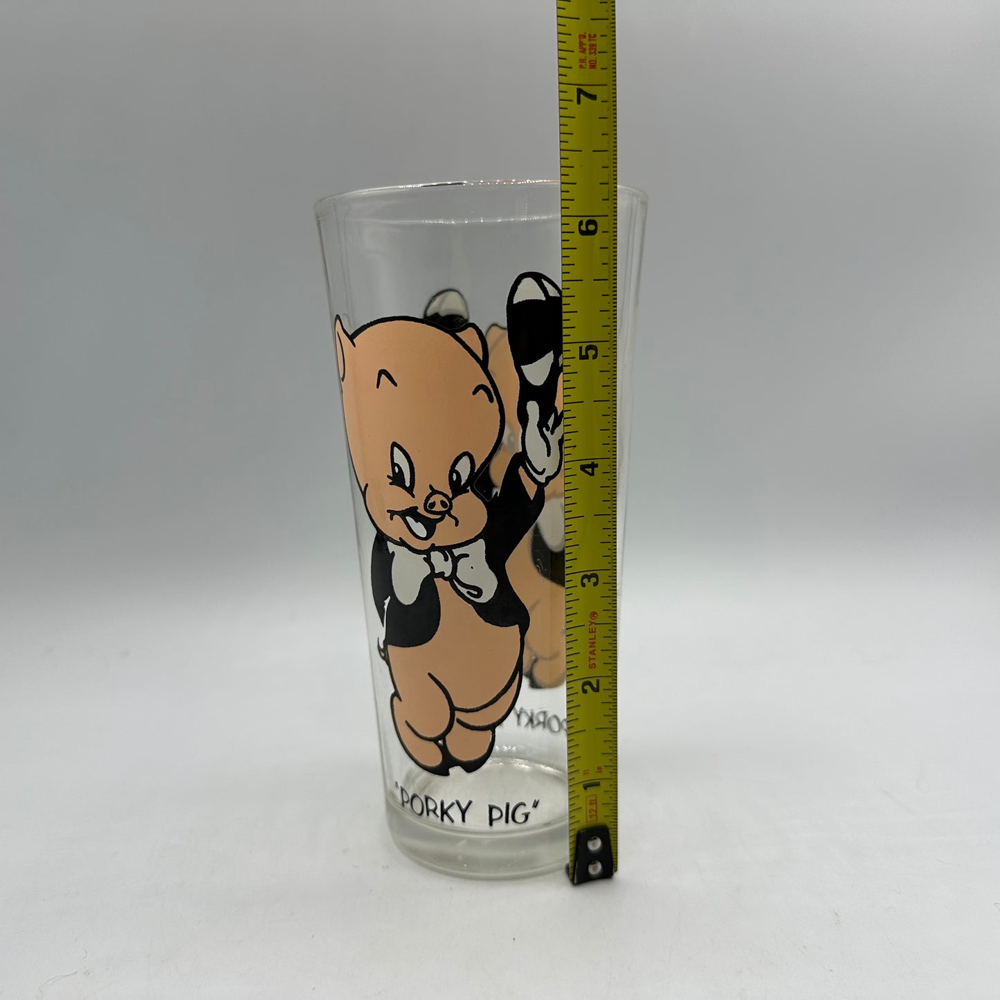 1973 Porky Pig Pepsi WB Looney Tunes Collectors Series Glass