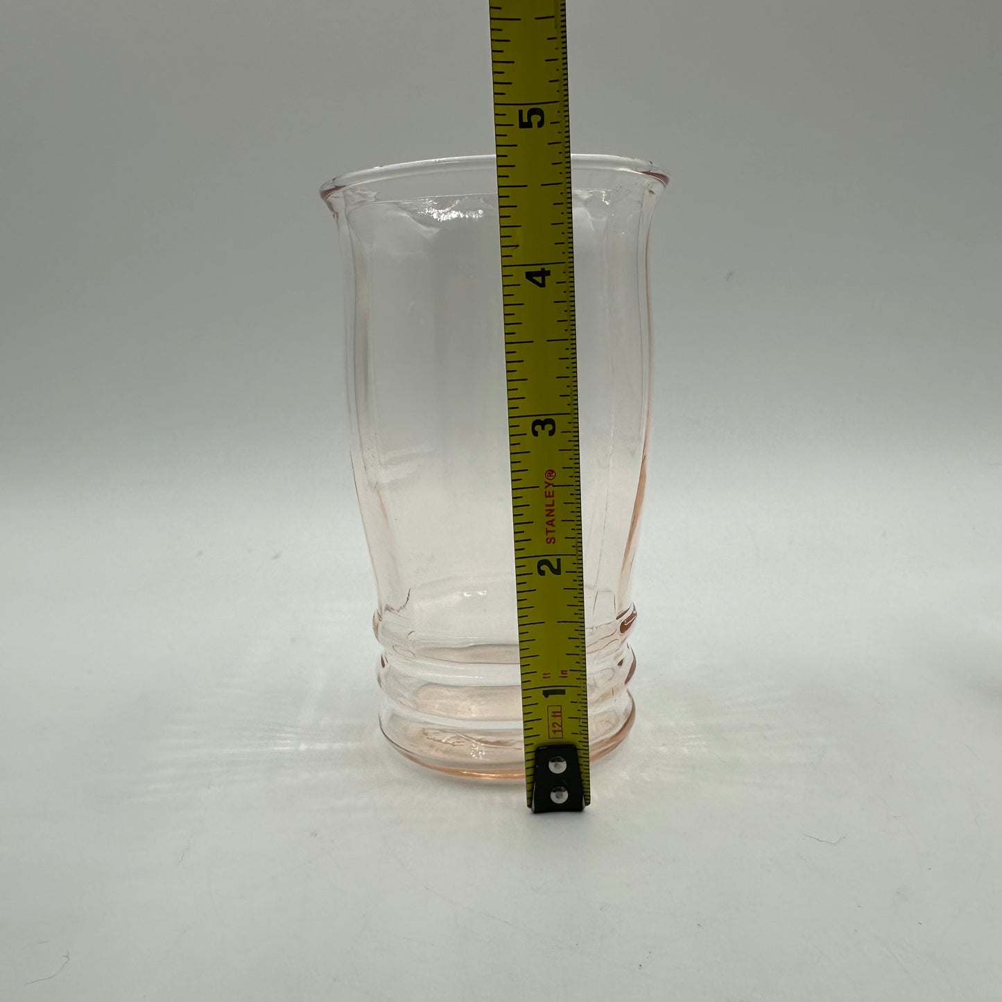 Macbeth-Evans Optic Rib Tumblers, Set of 2, 1930s