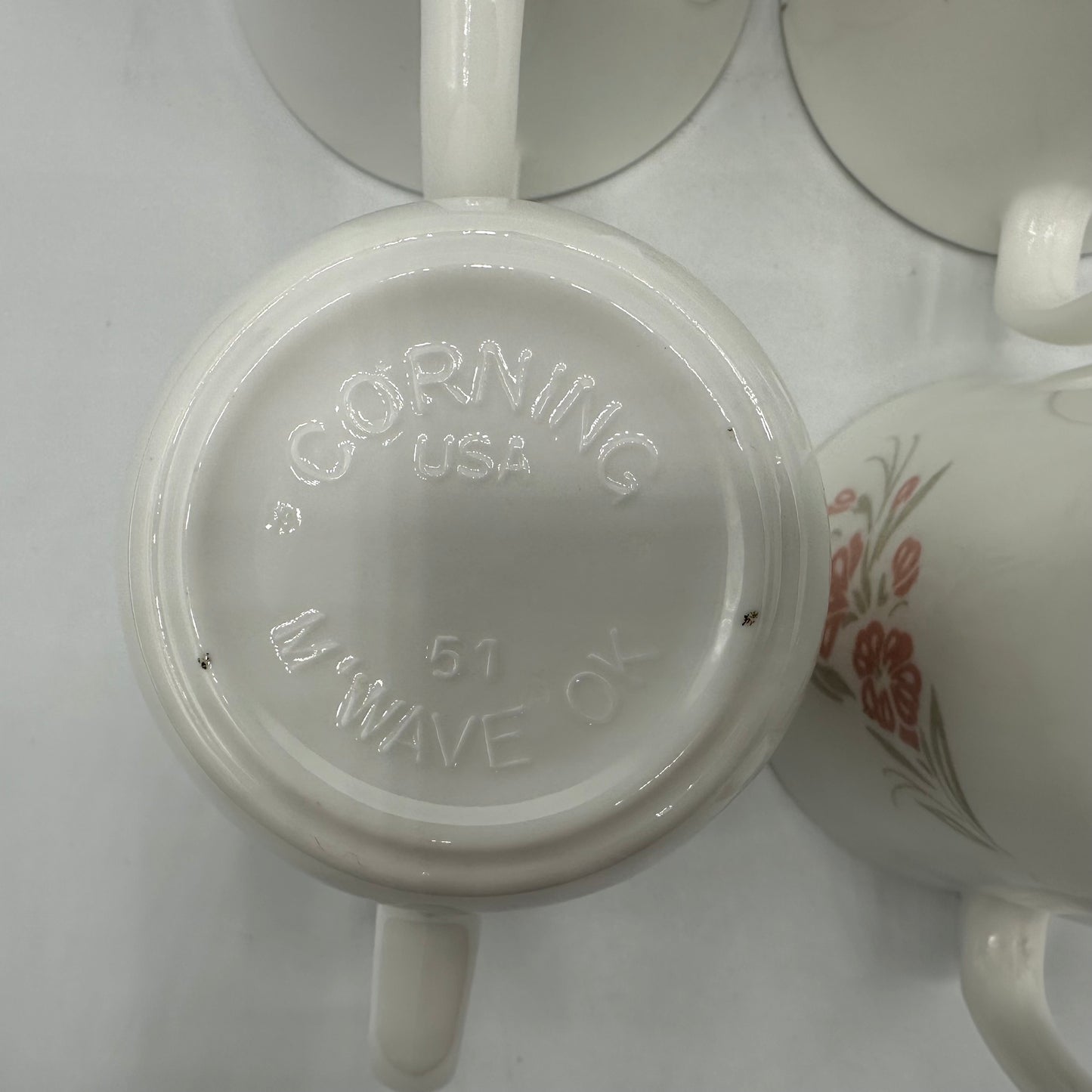 Corning Gatsby Coffee Mugs 8 oz, Set of 4