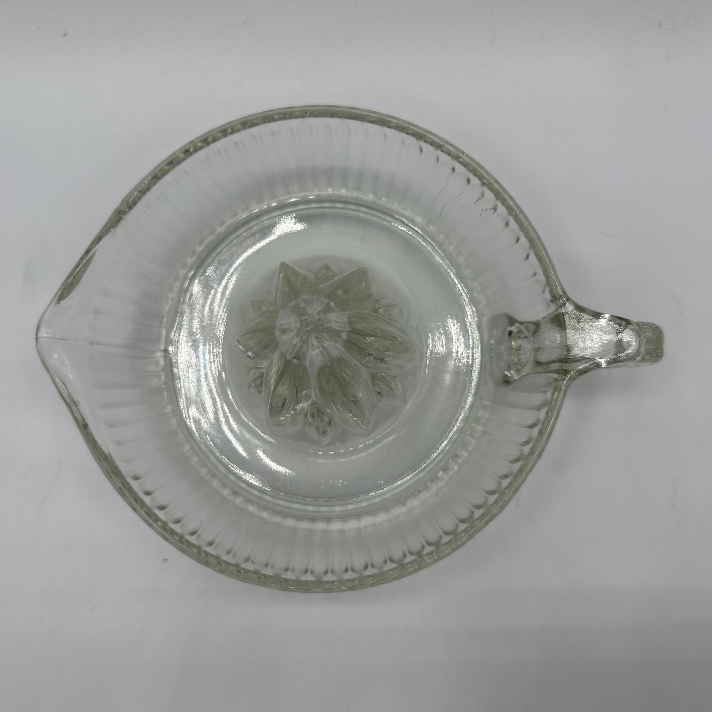 Clear Cut Glass Reamer, Ridged