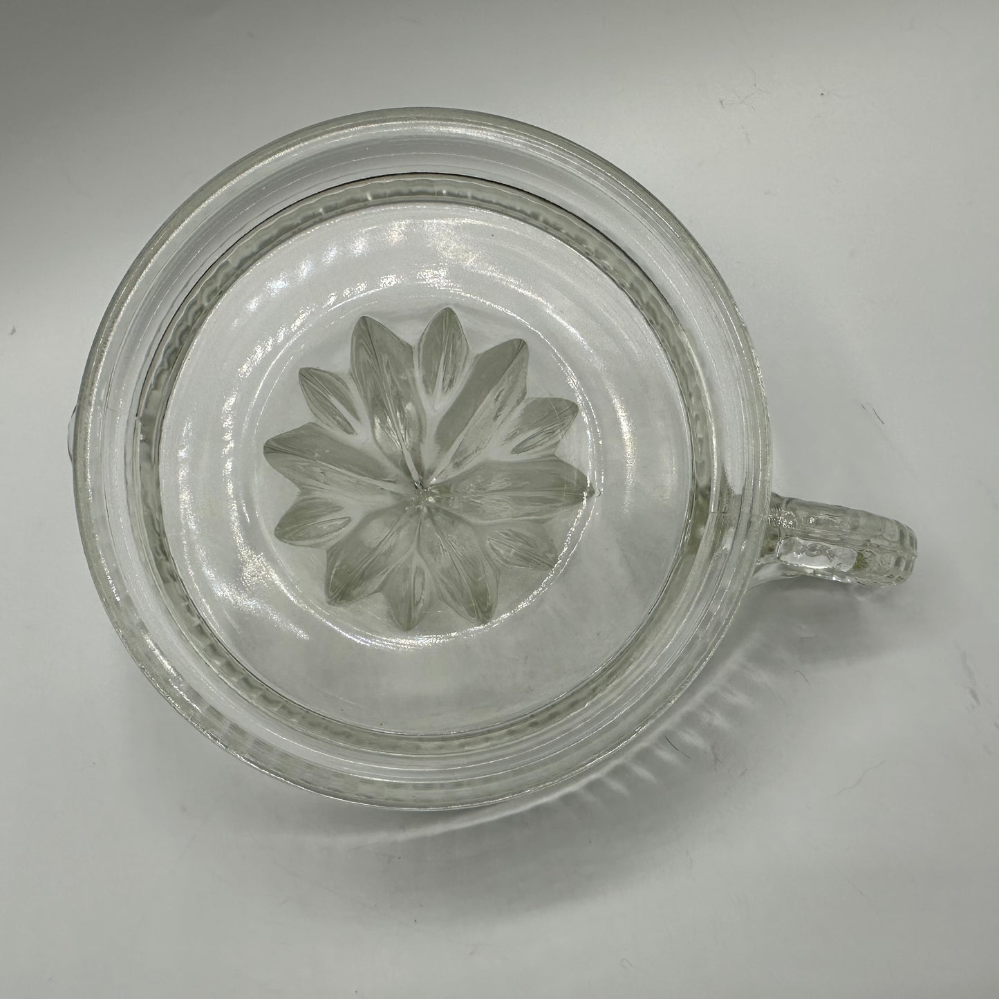 Clear Cut Glass Reamer, Ridged