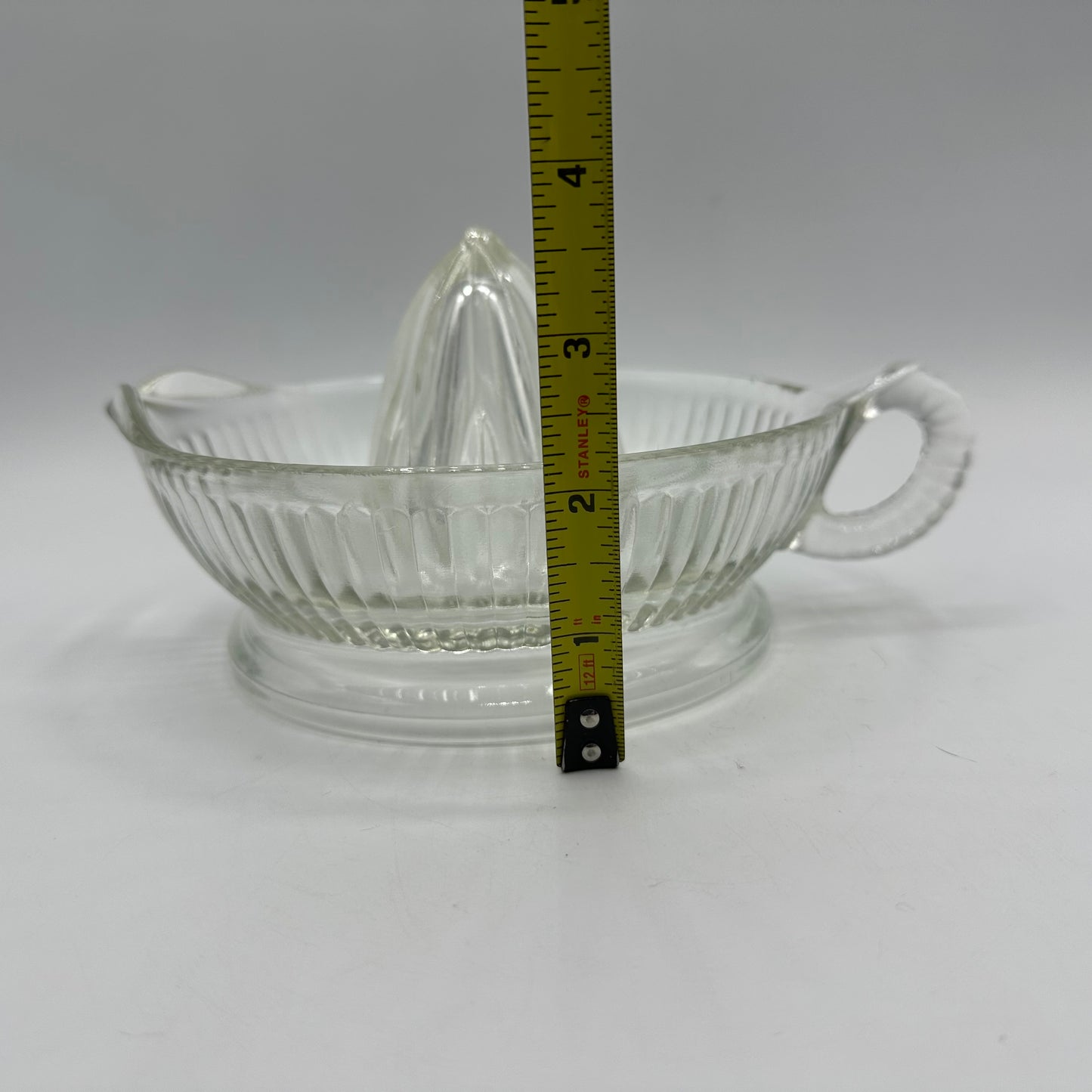 Clear Cut Glass Reamer, Ridged