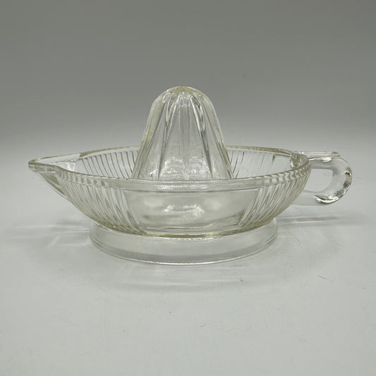 Clear Cut Glass Reamer, Spout