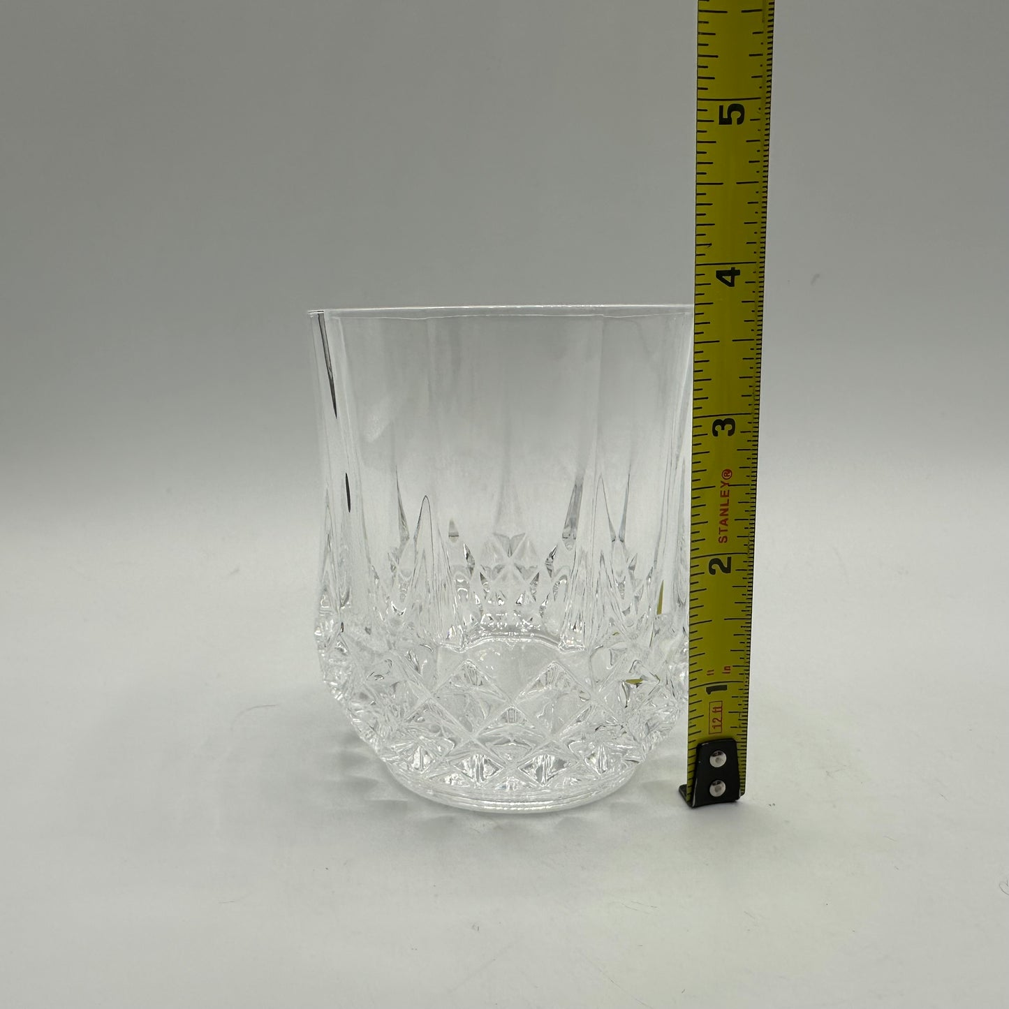 Cristal D'Arques Longchamp, Double Old Fashioned, Set of 3, Crystal