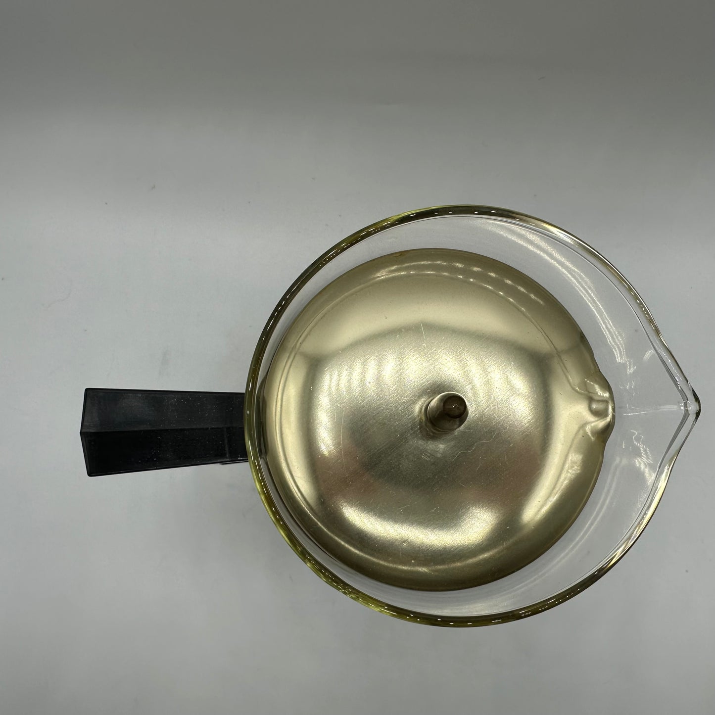 Corning Coffee Pot Carafe Gold Leaves