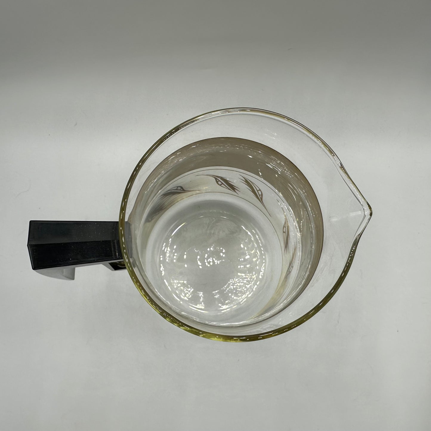 Corning Coffee Pot Carafe Gold Leaves