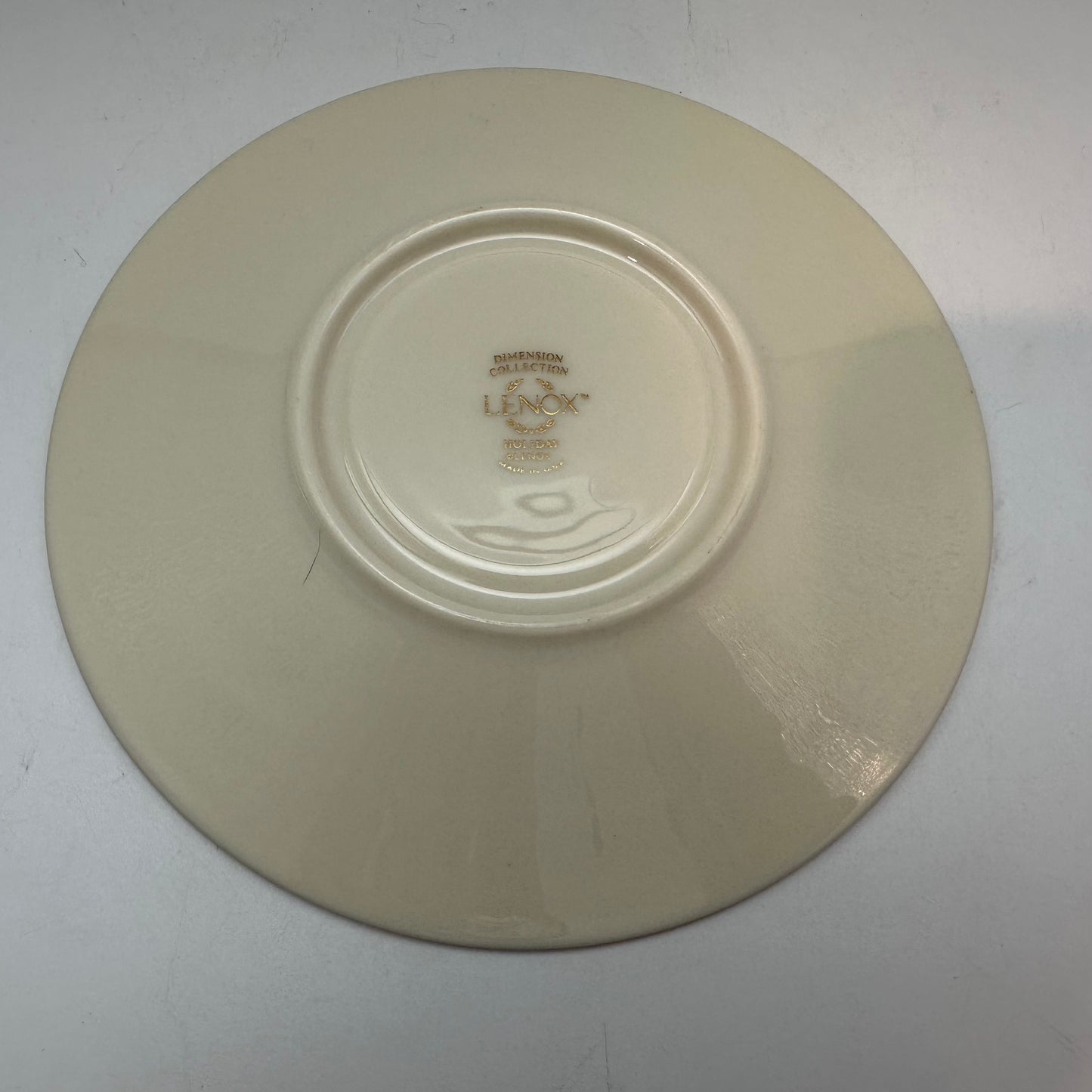 Lenox Holiday (Dimension) Footed Cup & Saucer, Set of 2