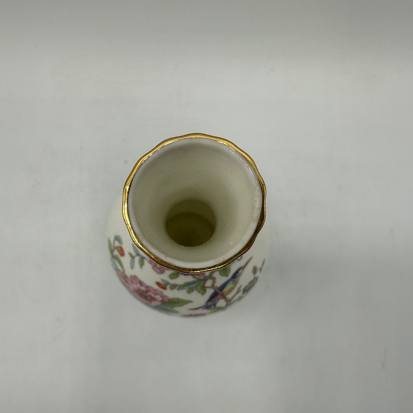 Aynsley Bone China Bud Vase, Pembroke Pattern