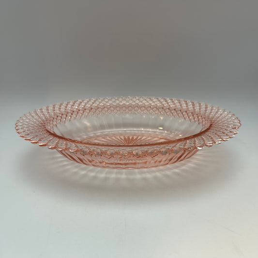 Anchor Hocking Miss America 10" Oval Vegetable Bowl, Pink