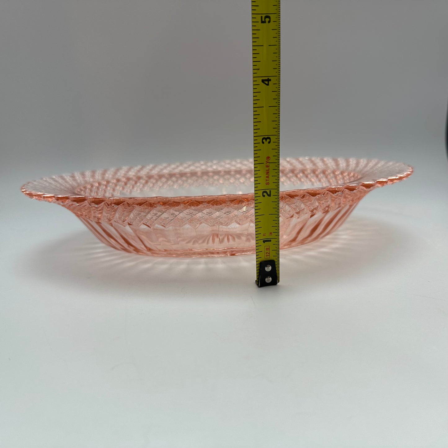 Anchor Hocking Miss America 10" Oval Vegetable Bowl, Pink