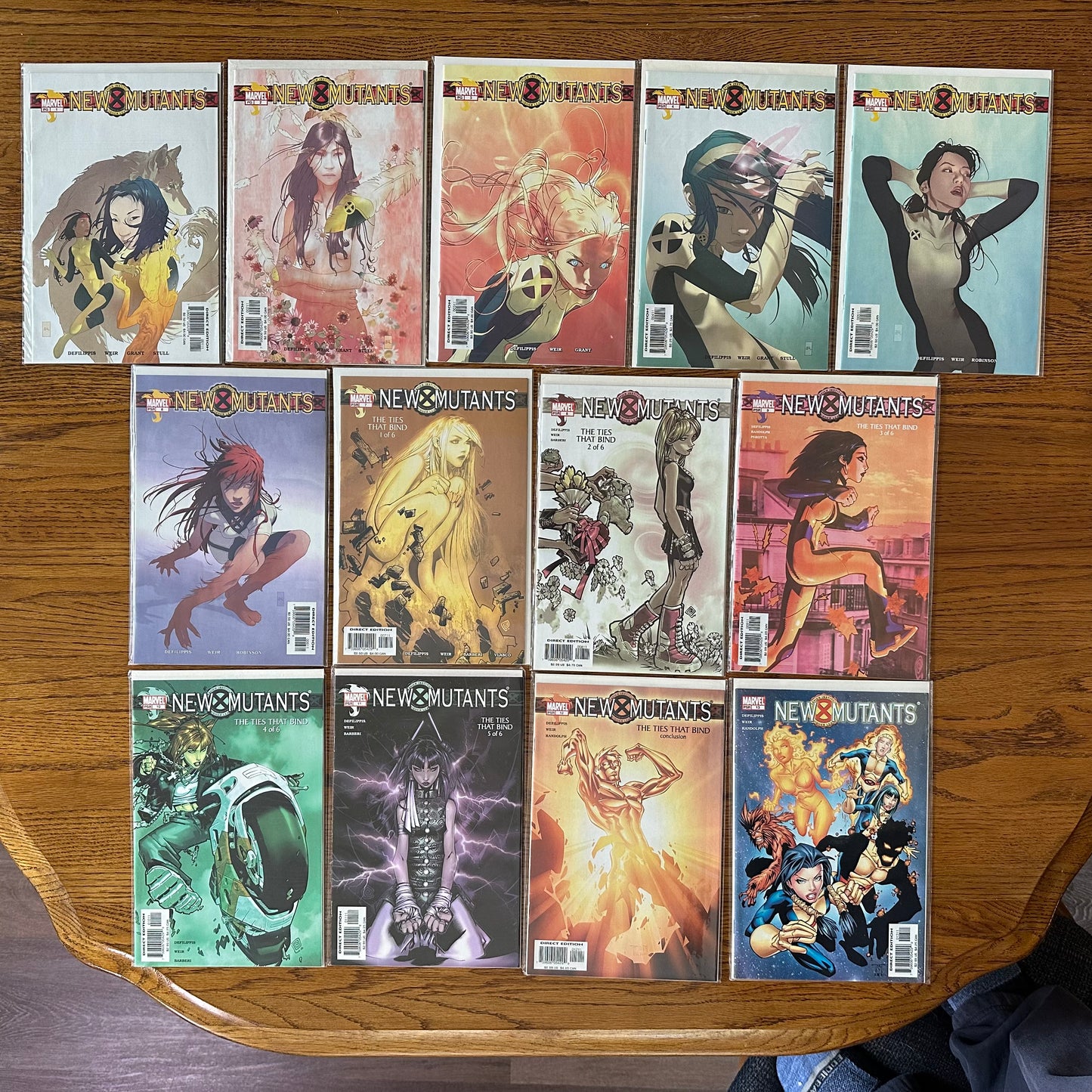 Marvel: New Mutants #1-13 Full Set