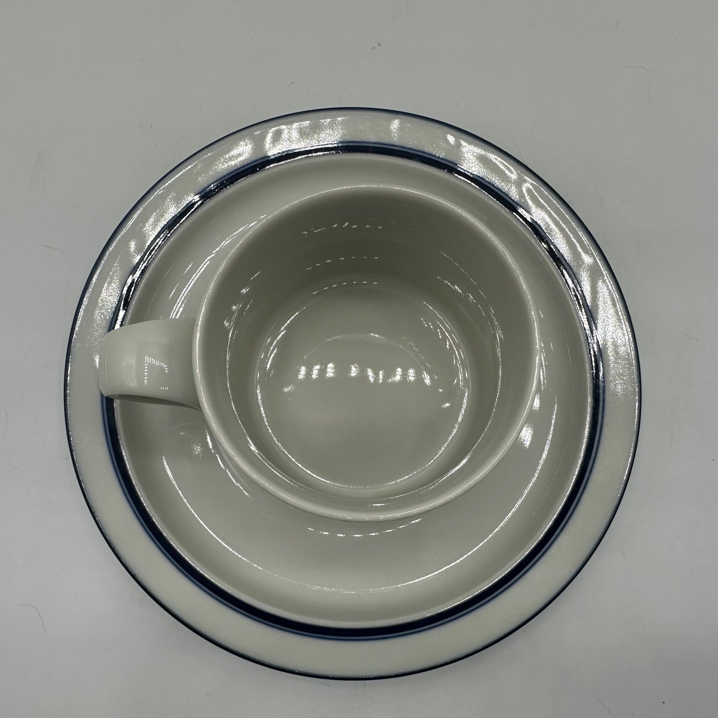 Dansk Bistro Christianshavn Cups and Saucers, Set of 5