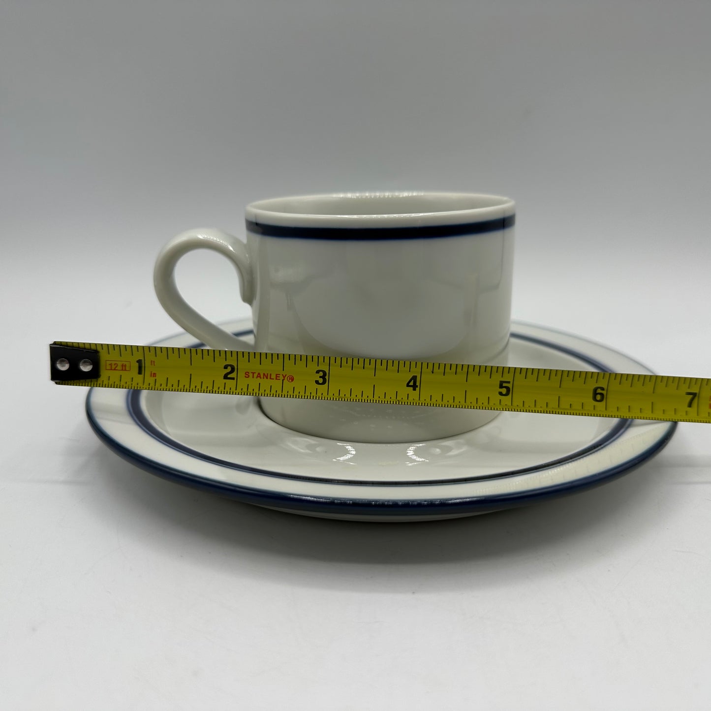 Dansk Bistro Christianshavn Cups and Saucers, Set of 5