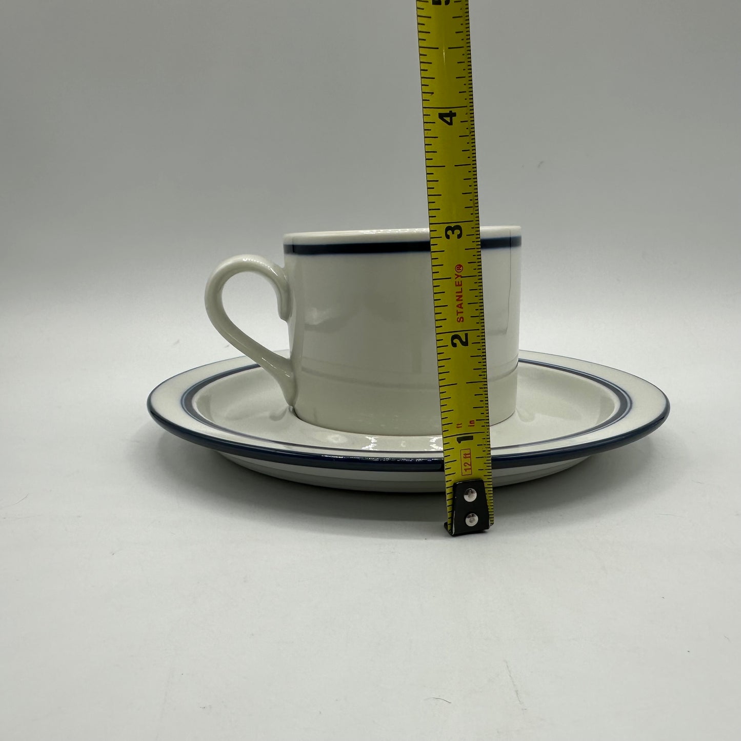 Dansk Bistro Christianshavn Cups and Saucers, Set of 5