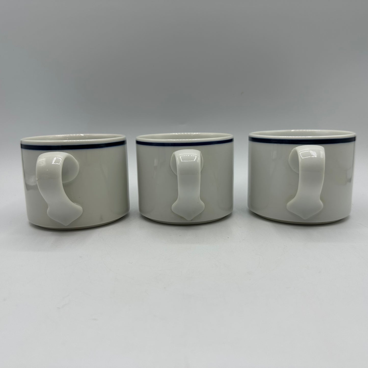 Dansk Bistro Christianshavn Cups and Saucers, Set of 5