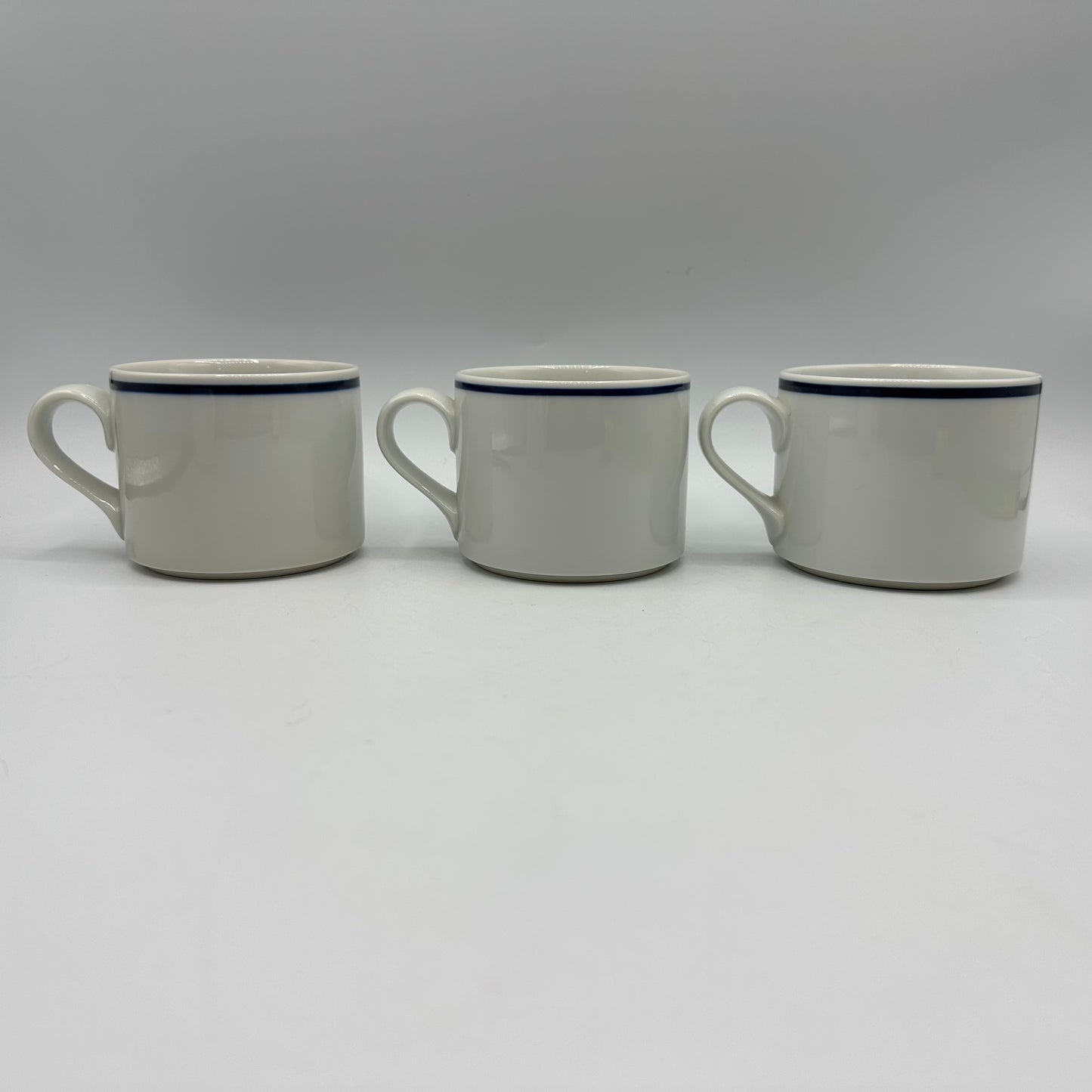 Dansk Bistro Christianshavn Cups and Saucers, Set of 5